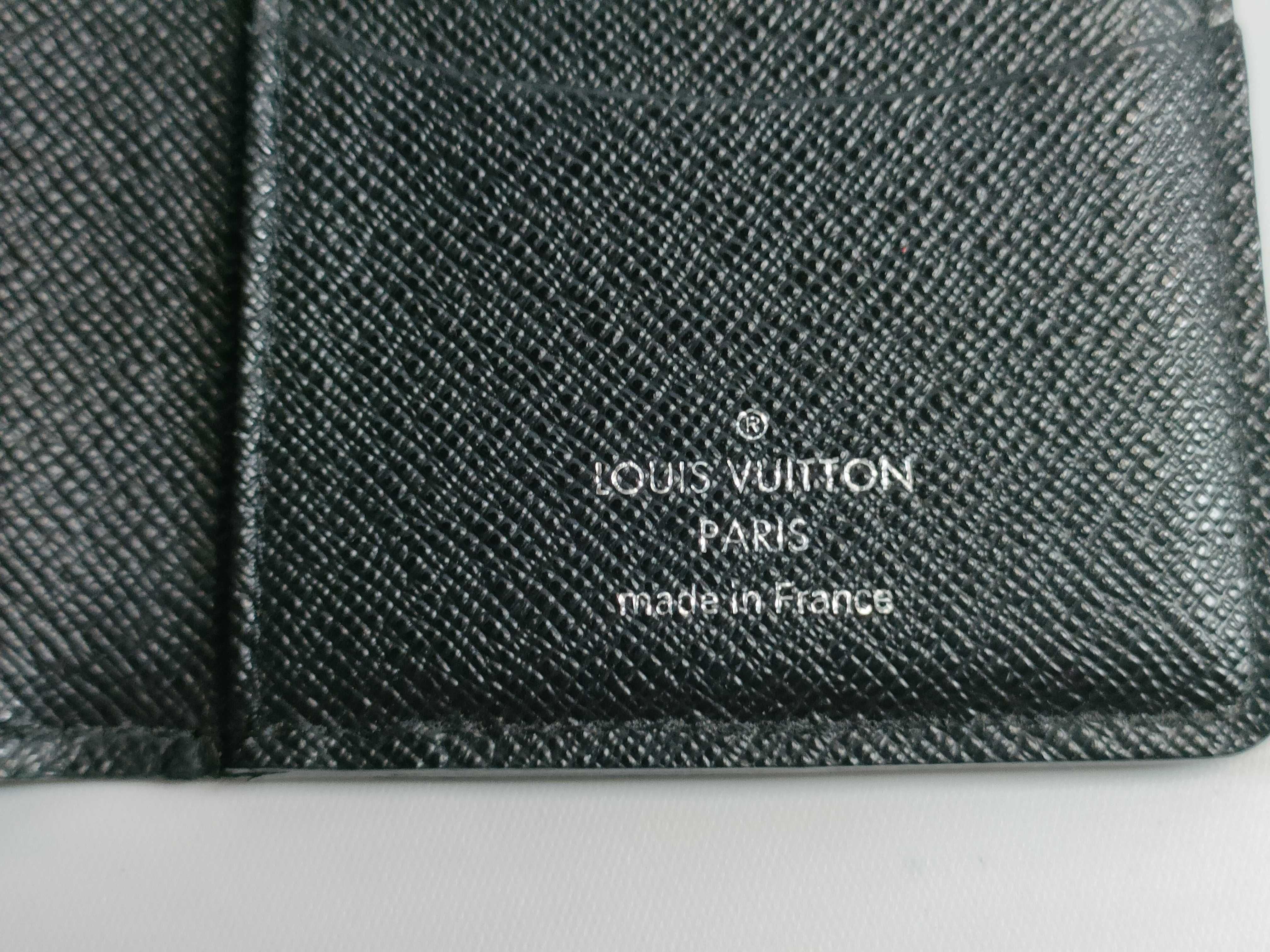 【水曜終了】(10708_0121)LOUIS VUITTON ダミエ グラフィット ポシェットクレ カードケース・パスケース・名刺入れ