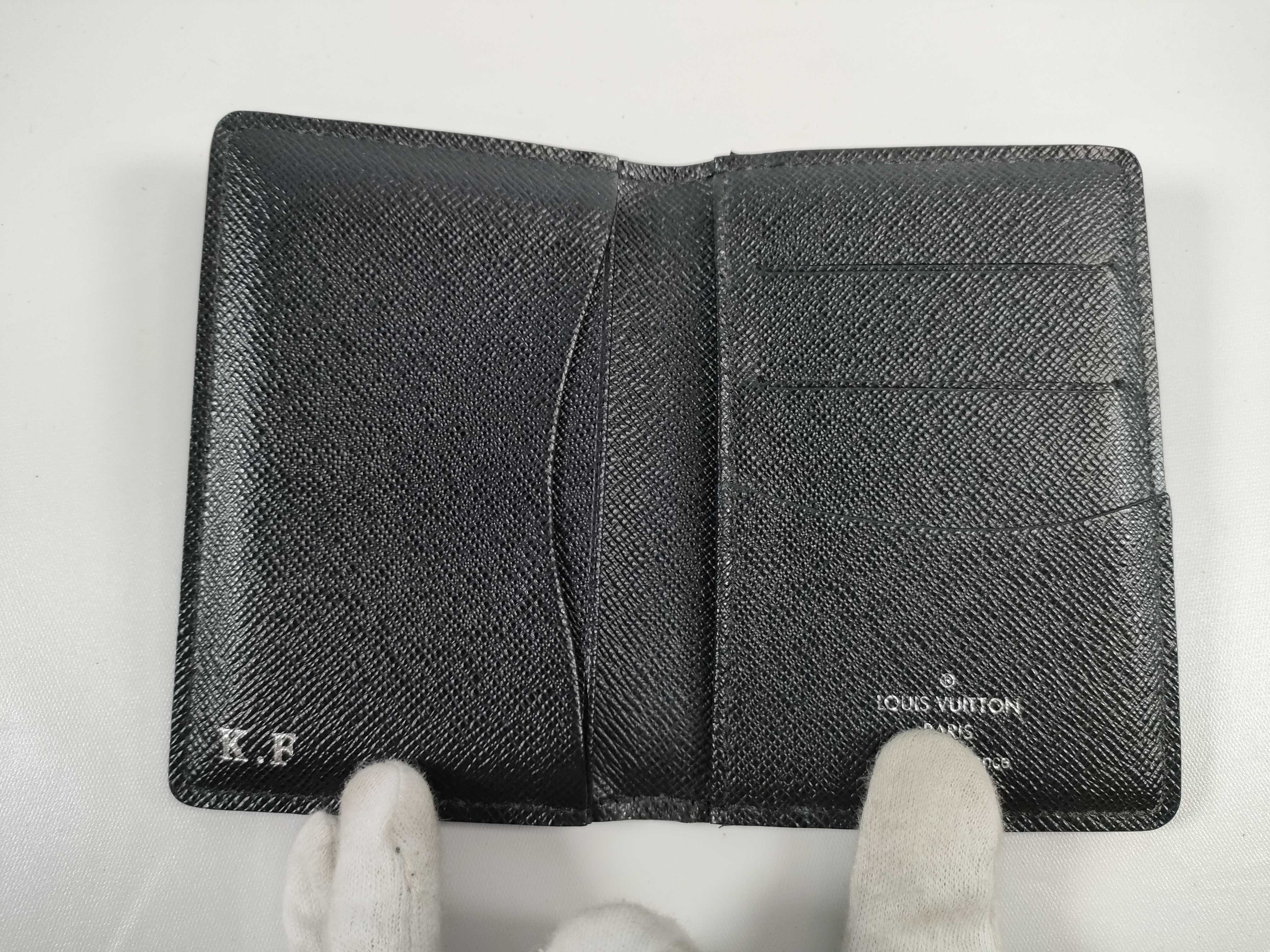 【水曜終了】(10708_0121)LOUIS VUITTON ダミエ グラフィット ポシェットクレ カードケース・パスケース・名刺入れ