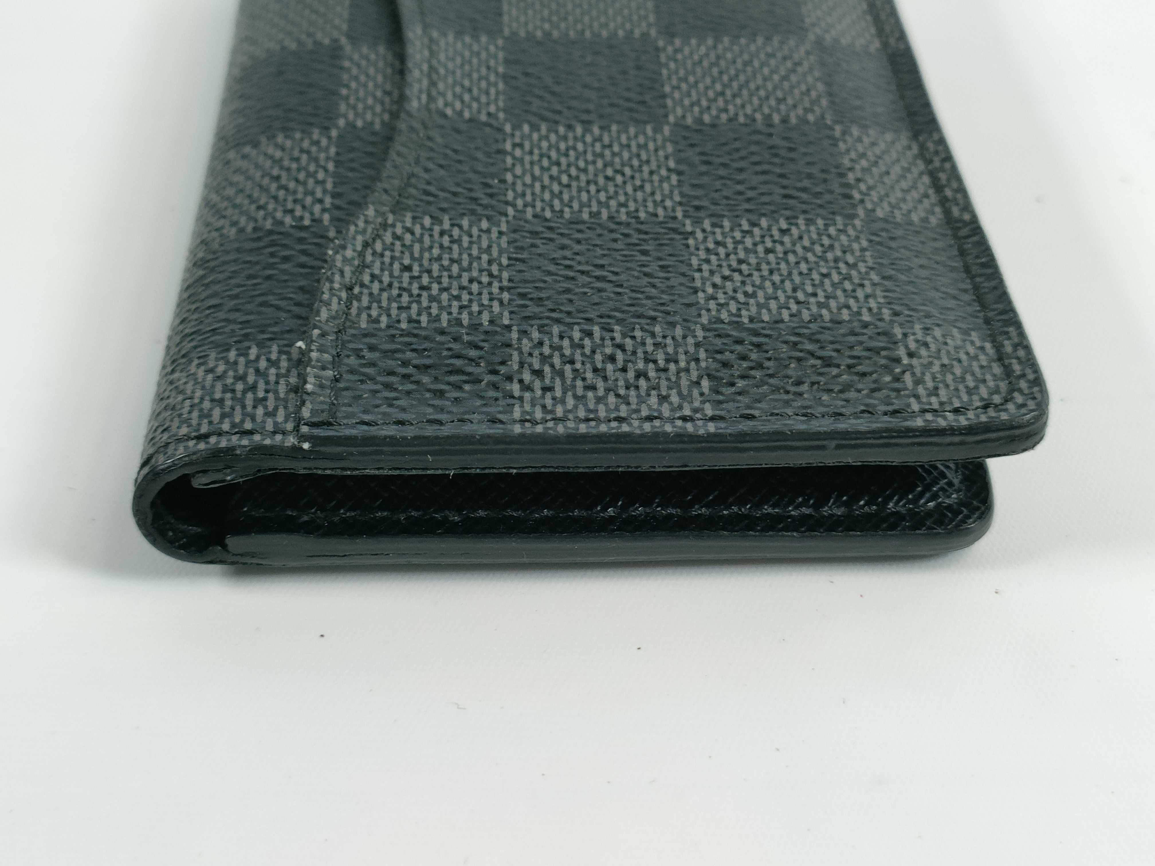 【水曜終了】(10708_0121)LOUIS VUITTON ダミエ グラフィット ポシェットクレ カードケース・パスケース・名刺入れ