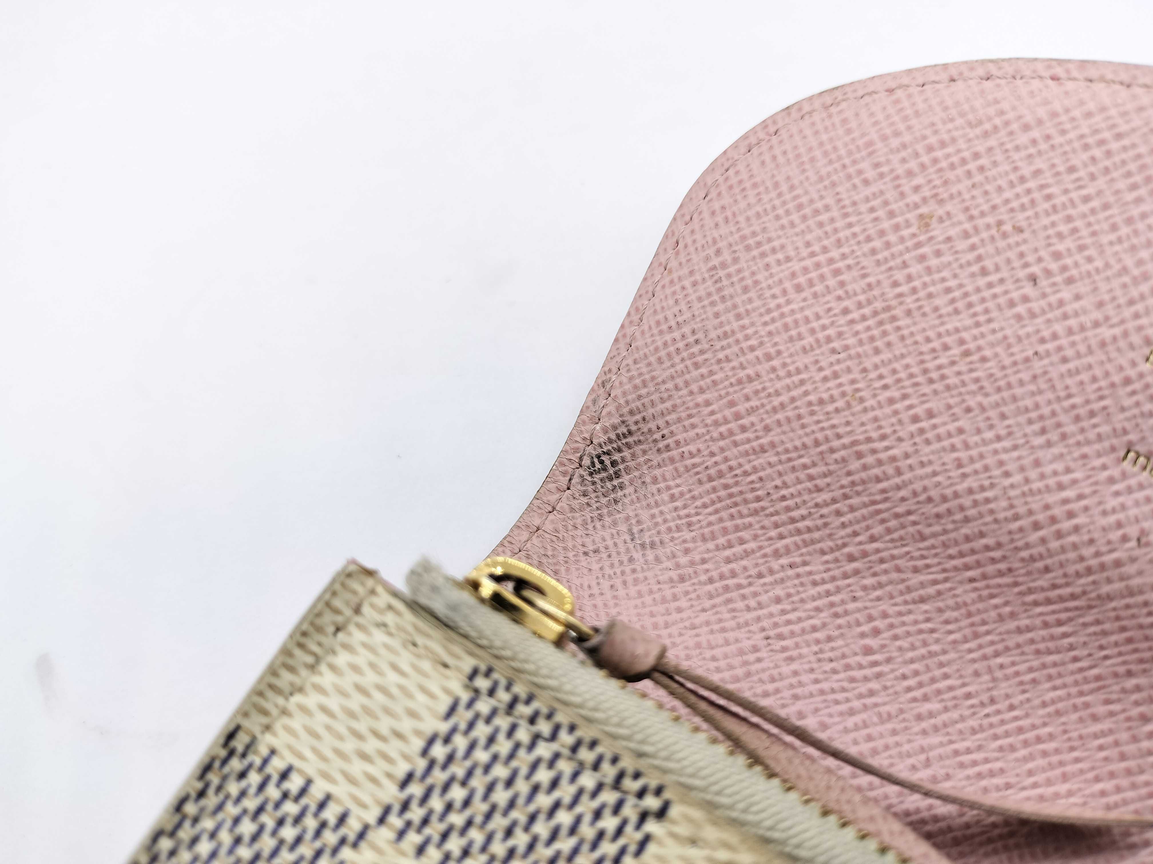 【水曜終了】(10708_0122)LOUIS VUITTON ダミエ アズール ポルトモネ ロザリ コインケース コインケース