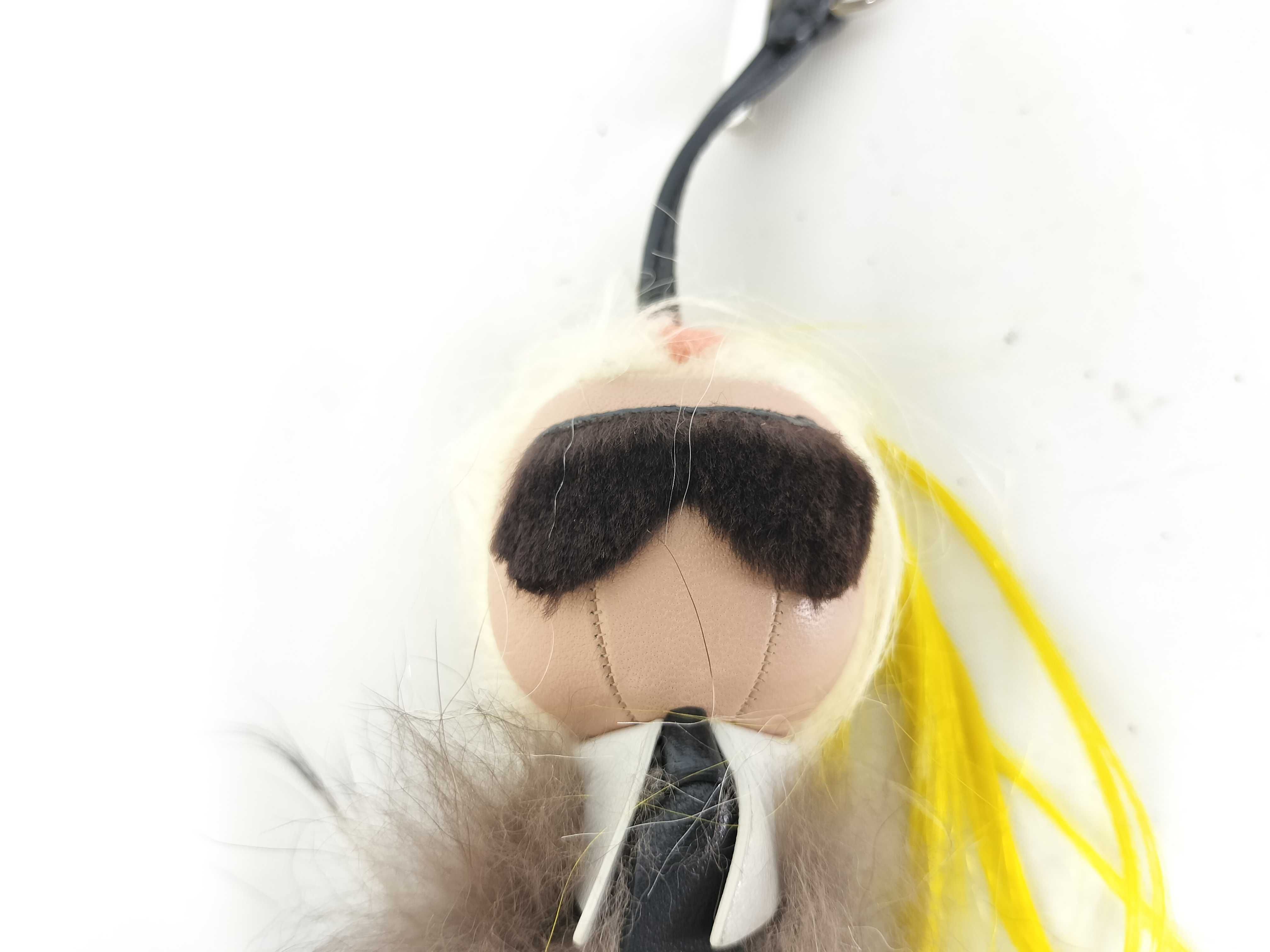 【水曜終了】(10709_0136)FENDI カールラガーフェルド チャーム その他小物