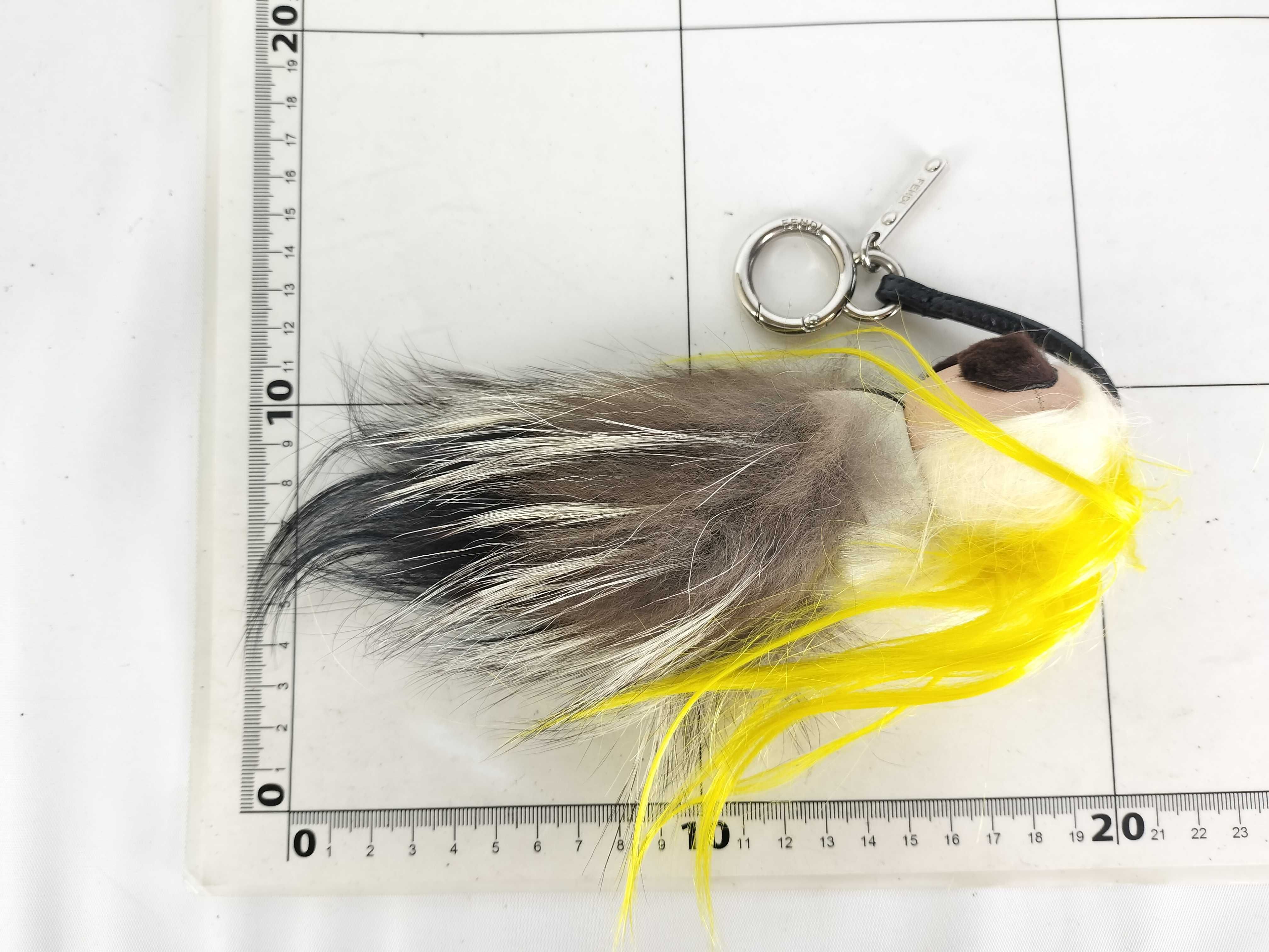 【水曜終了】(10709_0136)FENDI カールラガーフェルド チャーム その他小物