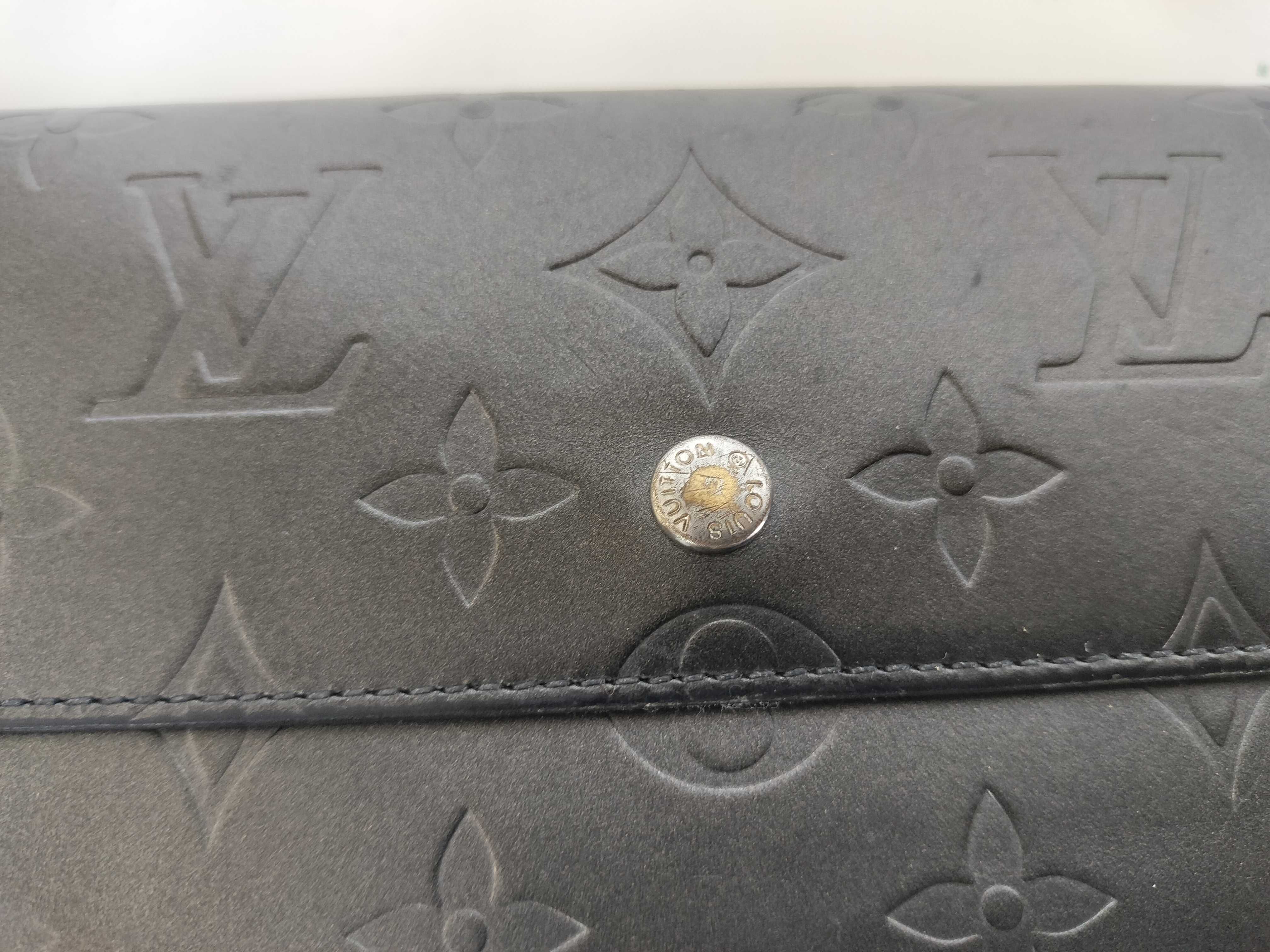 【水曜終了】(10708_0123)LOUIS VUITTON モノグラム マット ポルトフォイユサラ 財布