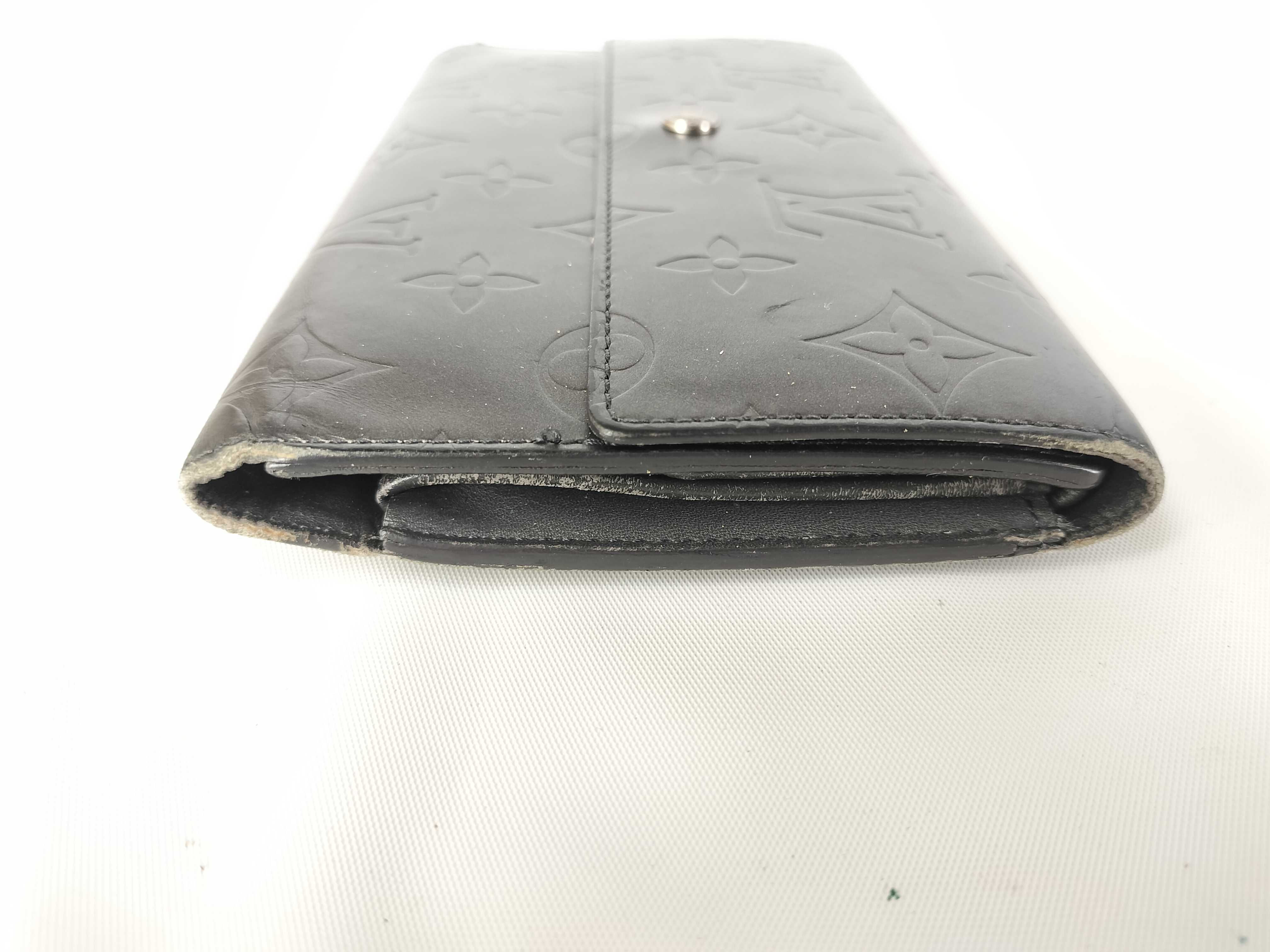 【水曜終了】(10708_0123)LOUIS VUITTON モノグラム マット ポルトフォイユサラ 財布