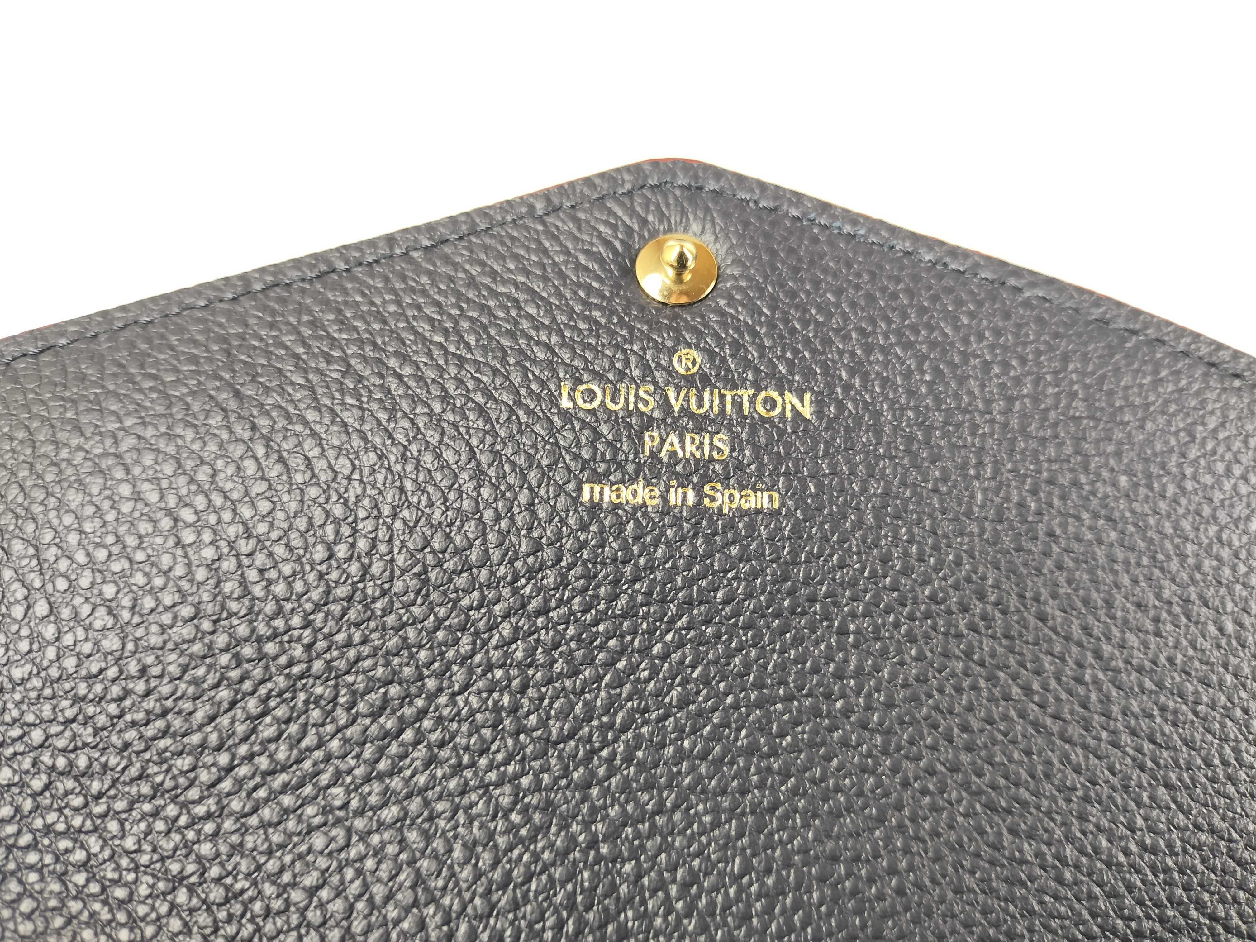 【水曜終了】(10697_0075)LOUIS VUITTON モノグラム アンプラント アンプラント サラ マリーヌルージュ M62125 CA2177 財布
