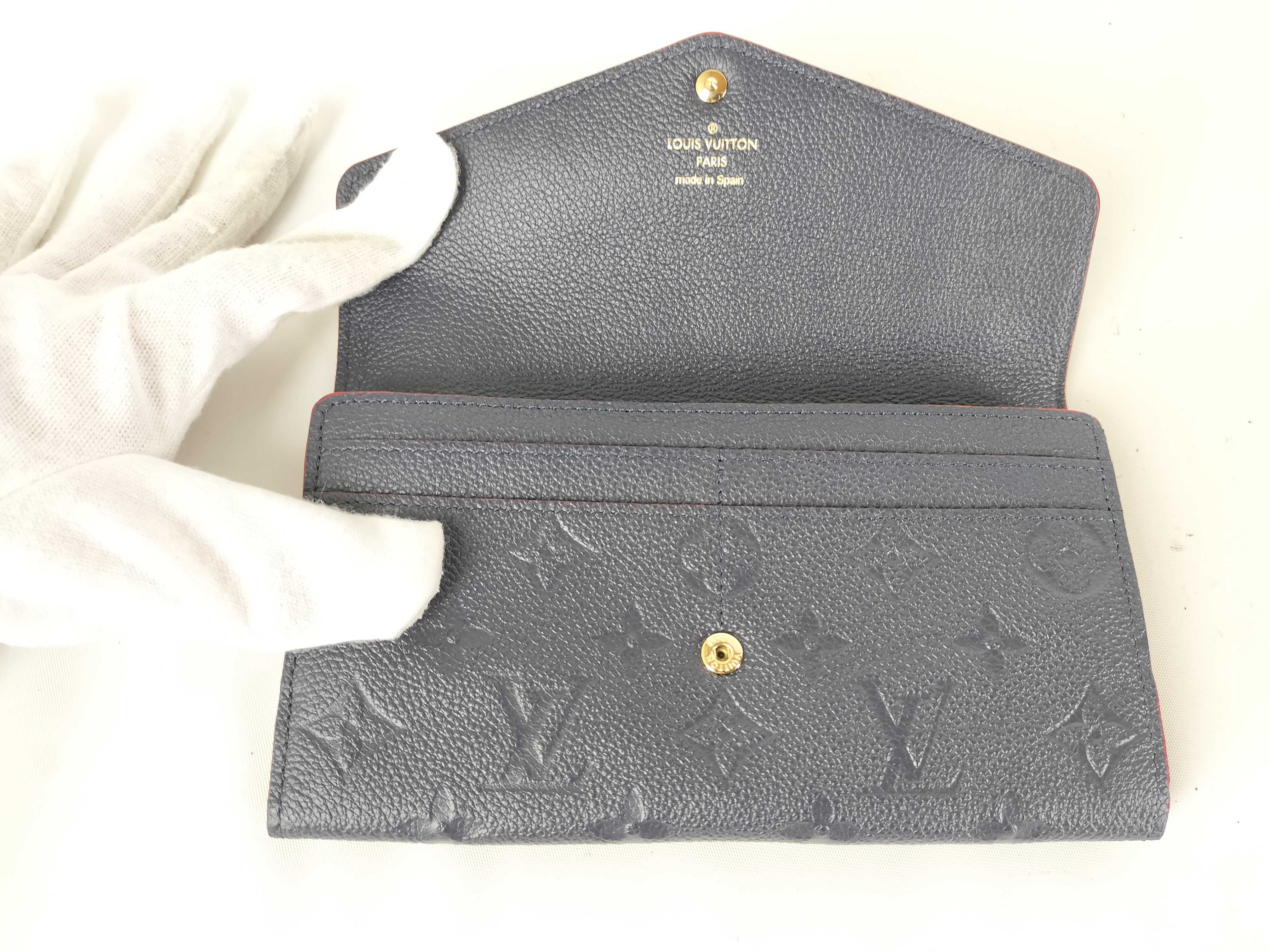 【水曜終了】(10697_0075)LOUIS VUITTON モノグラム アンプラント アンプラント サラ マリーヌルージュ M62125 CA2177 財布