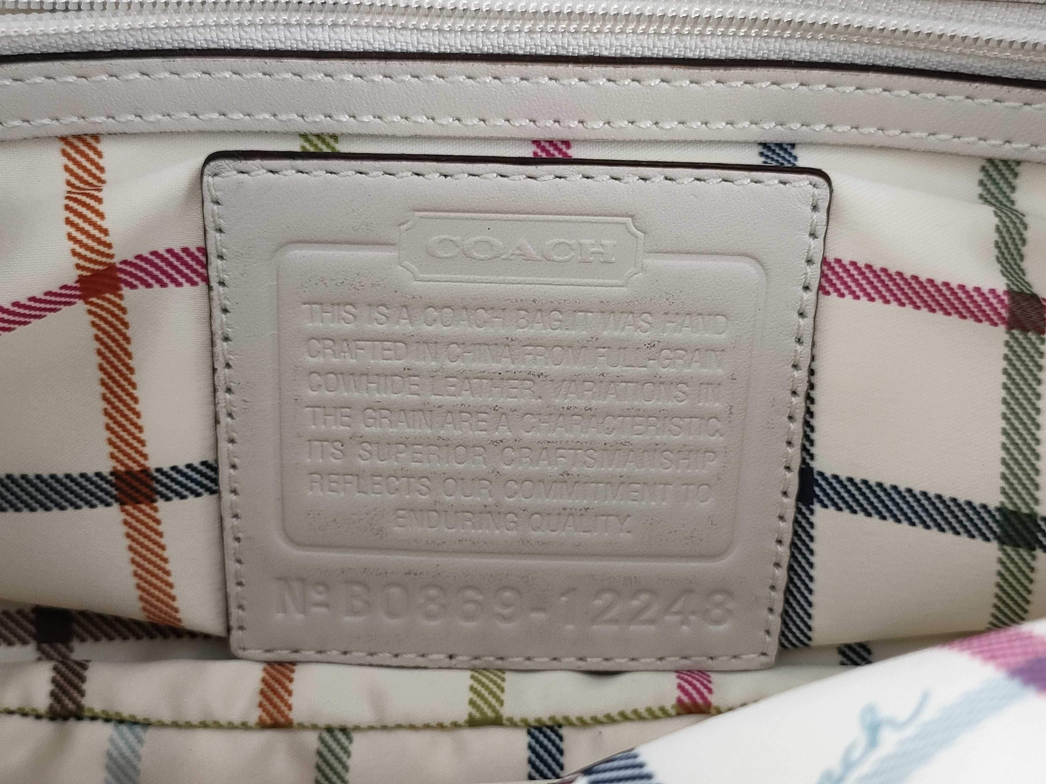 【水曜終了】(10698_0078)COACH ハンドバッグ がま口 ハンドバッグ