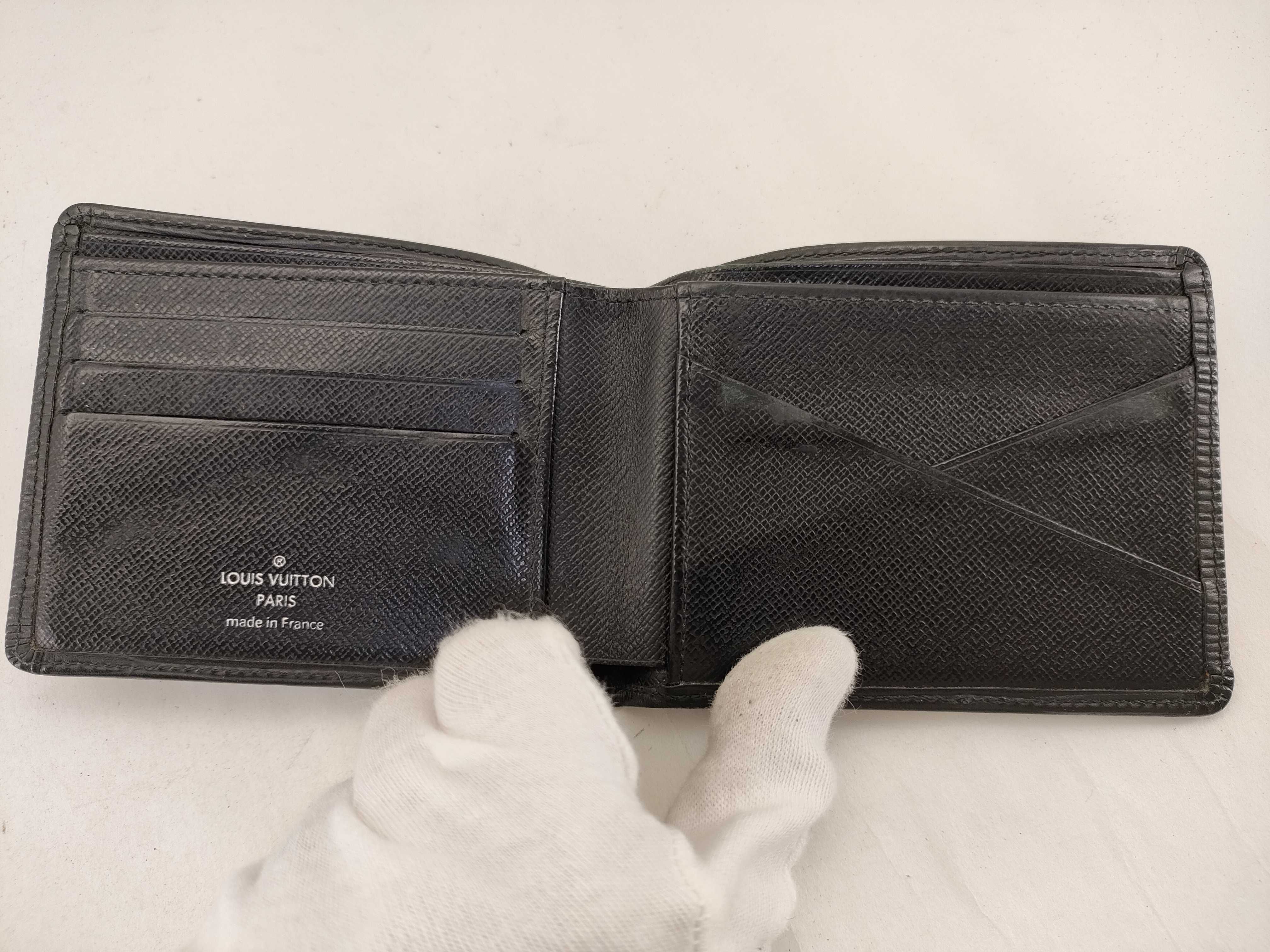 【水曜終了】(10708_0124)LOUIS VUITTON エピ 二つ折り財布 札入れ