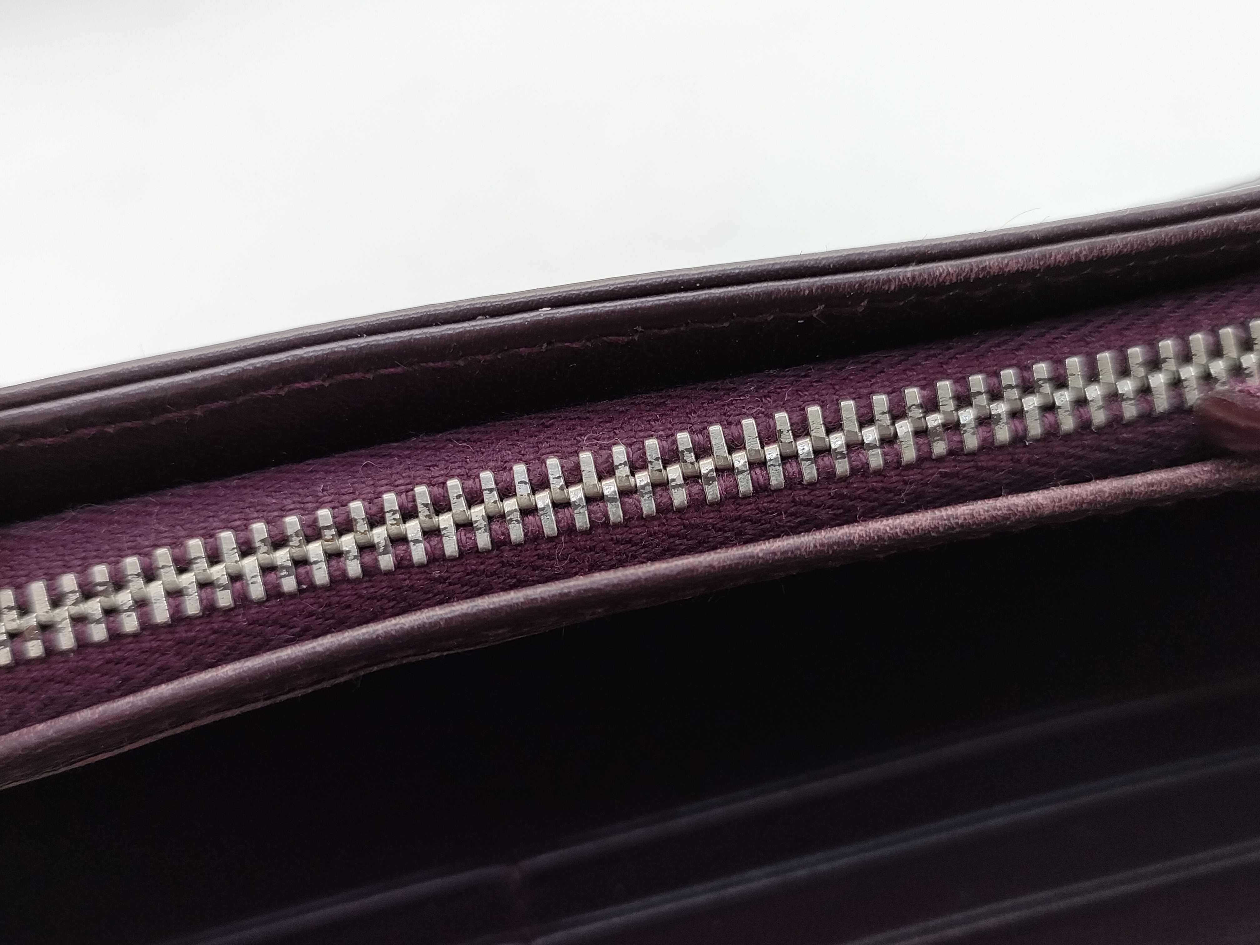 【水曜終了】(10700_0192)Dior レディディオール カナージュ エナメル財布 財布