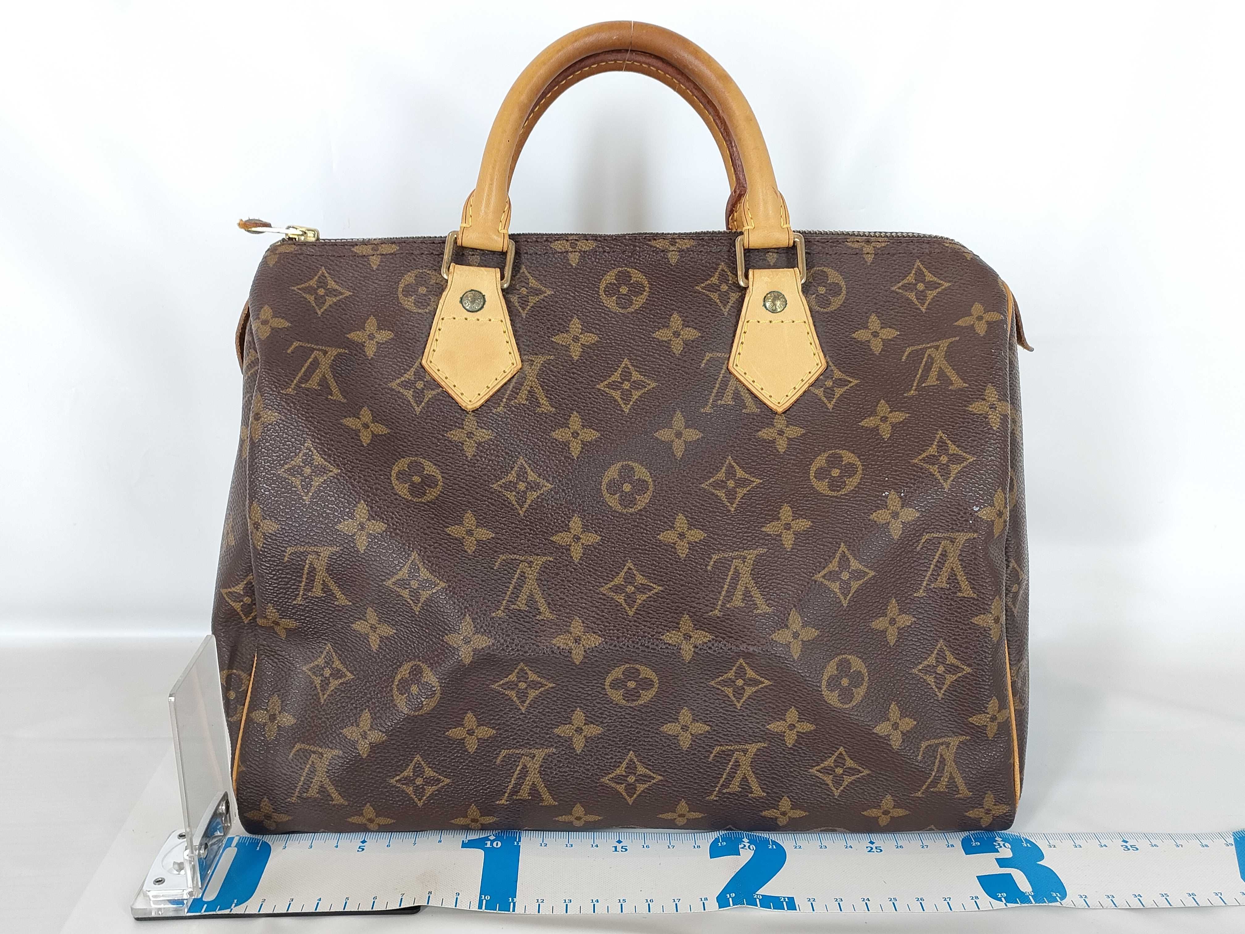 【水曜終了】(10708_0154)LOUIS VUITTON モノグラム M41108 スピーディ30 ハンドバッグ
