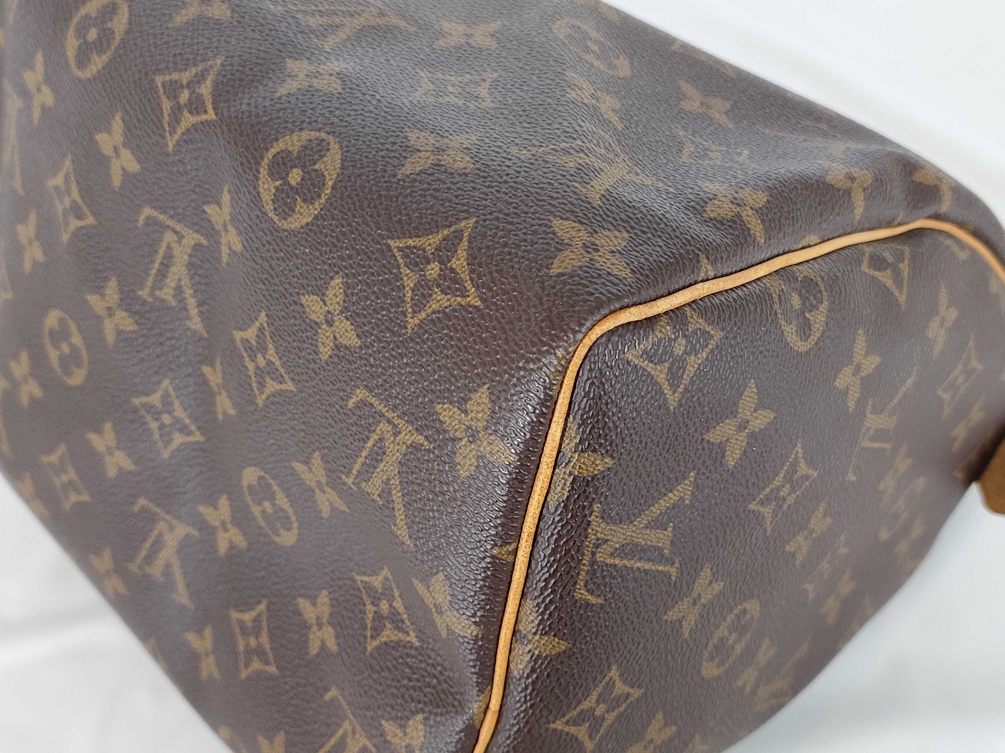 【水曜終了】(10708_0154)LOUIS VUITTON モノグラム M41108 スピーディ30 ハンドバッグ