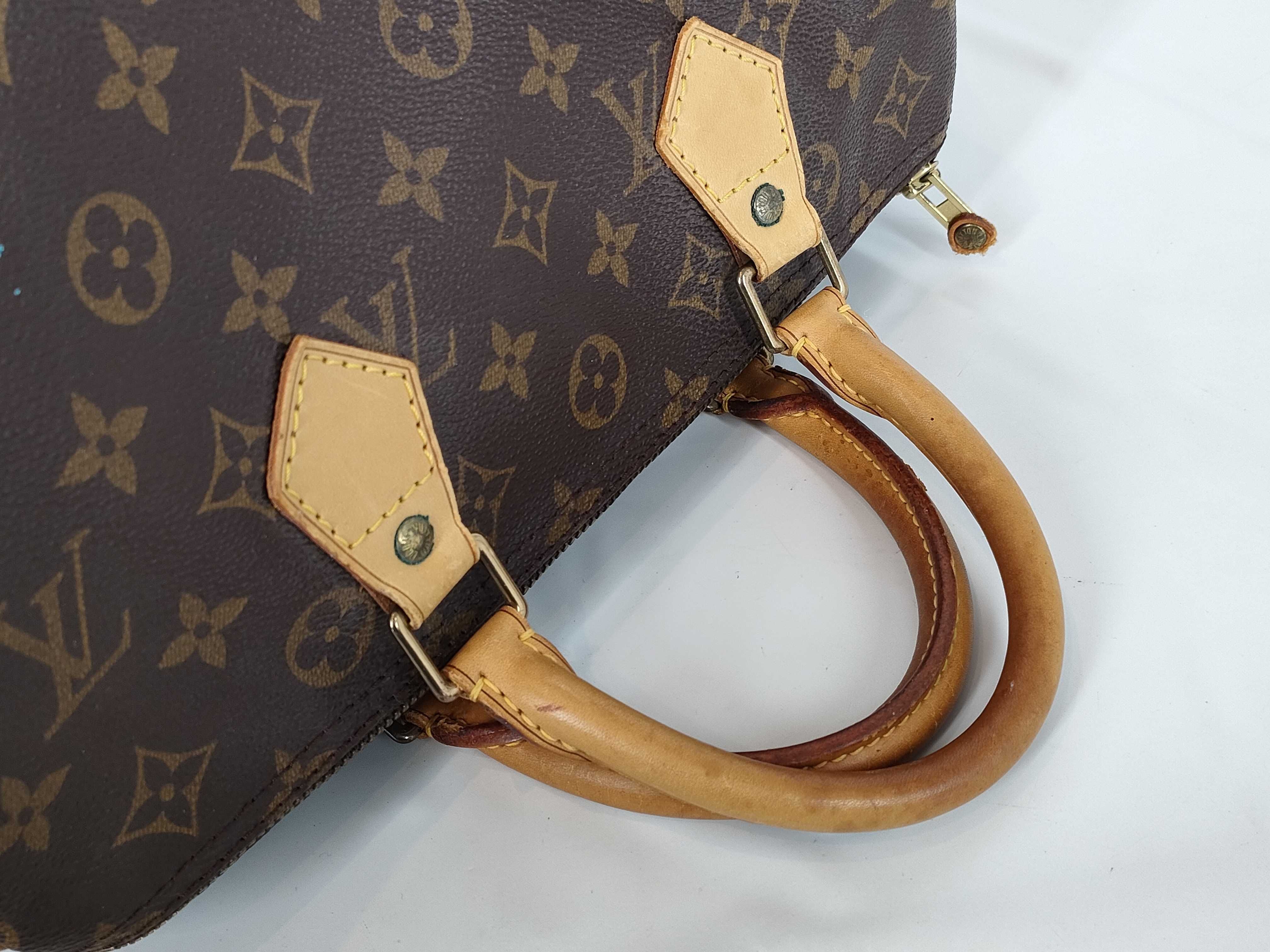 【水曜終了】(10708_0154)LOUIS VUITTON モノグラム M41108 スピーディ30 ハンドバッグ