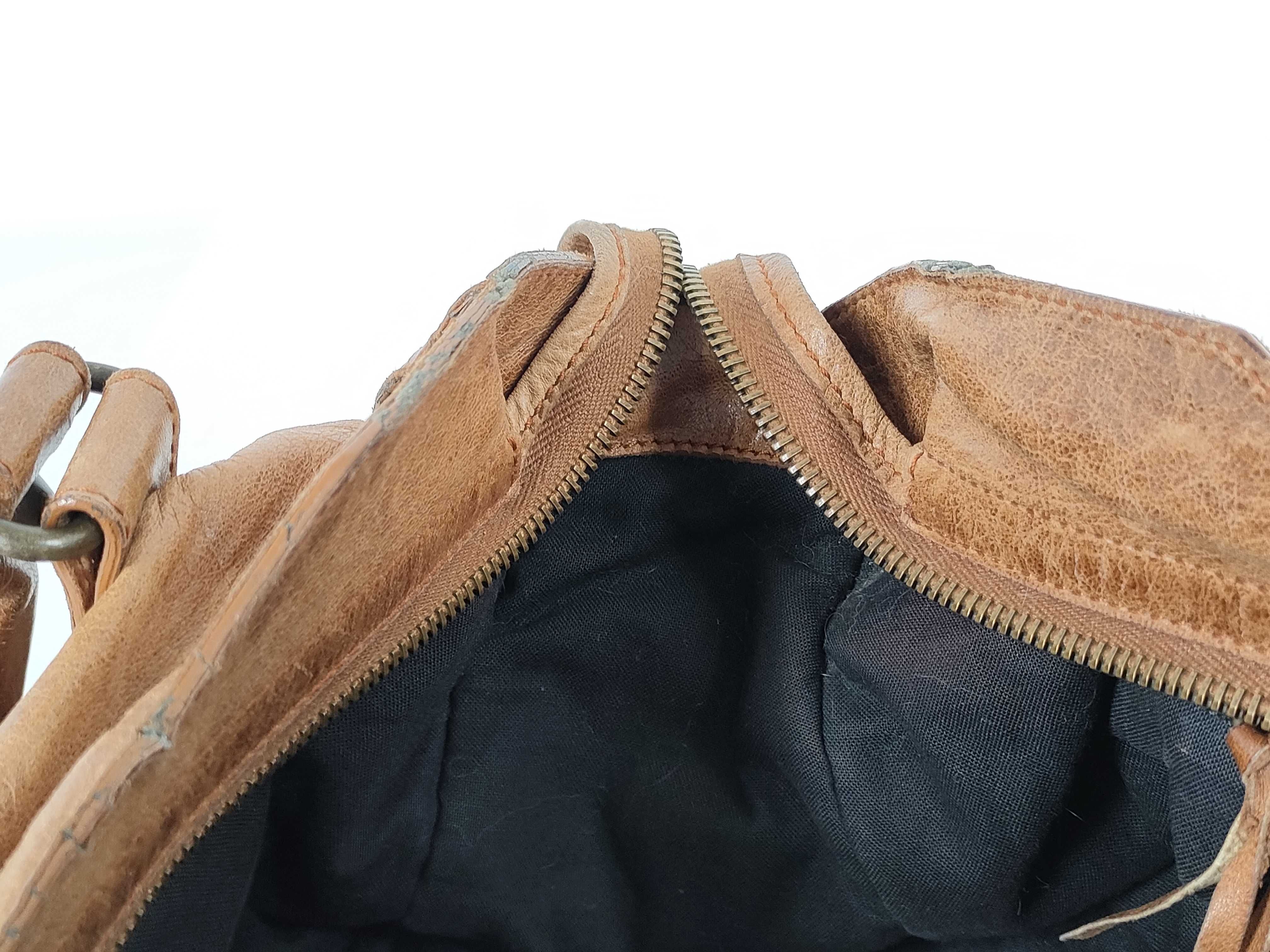 【水曜終了】(10699_0169)BALENCIAGA ザ・ジャイアントシティ レザー 2WAYハンドバッグ ブラウン 115748 ミラー付き ハンドバッグ