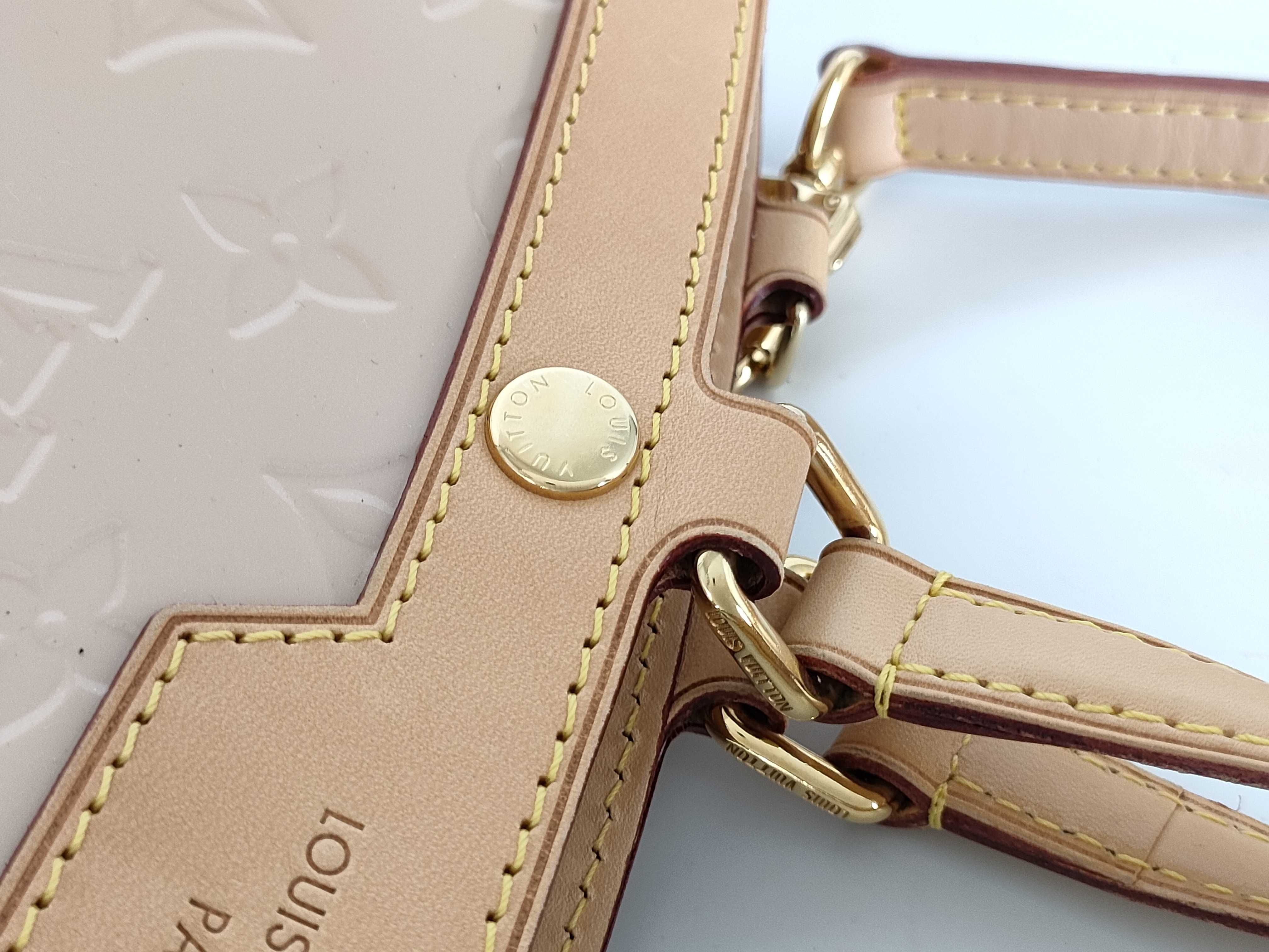 【水曜終了】(10708_0065)LOUIS VUITTON ヴェルニ ブレアGM ハンドバッグ