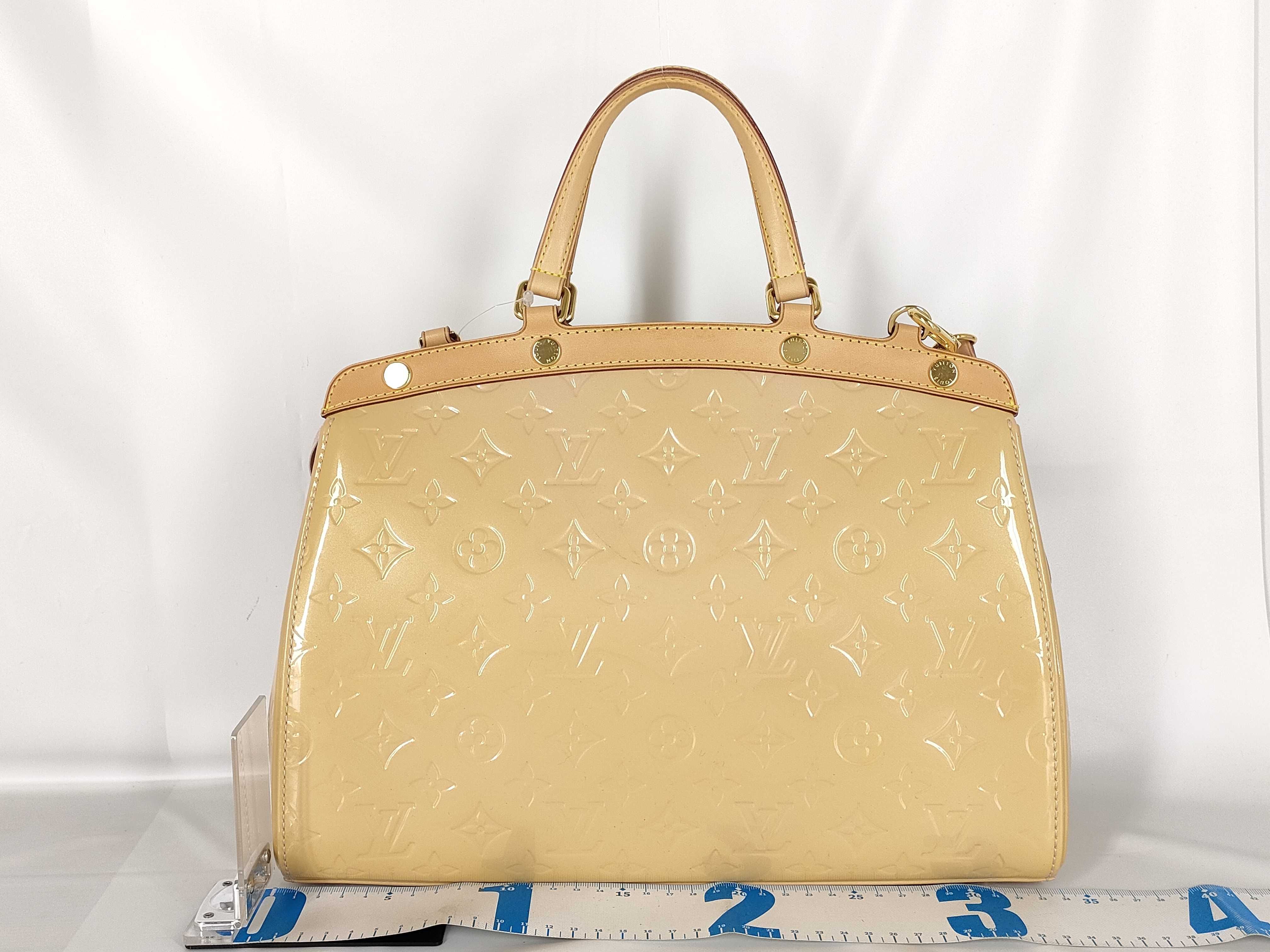 【水曜終了】(10708_0065)LOUIS VUITTON ヴェルニ ブレアGM ハンドバッグ