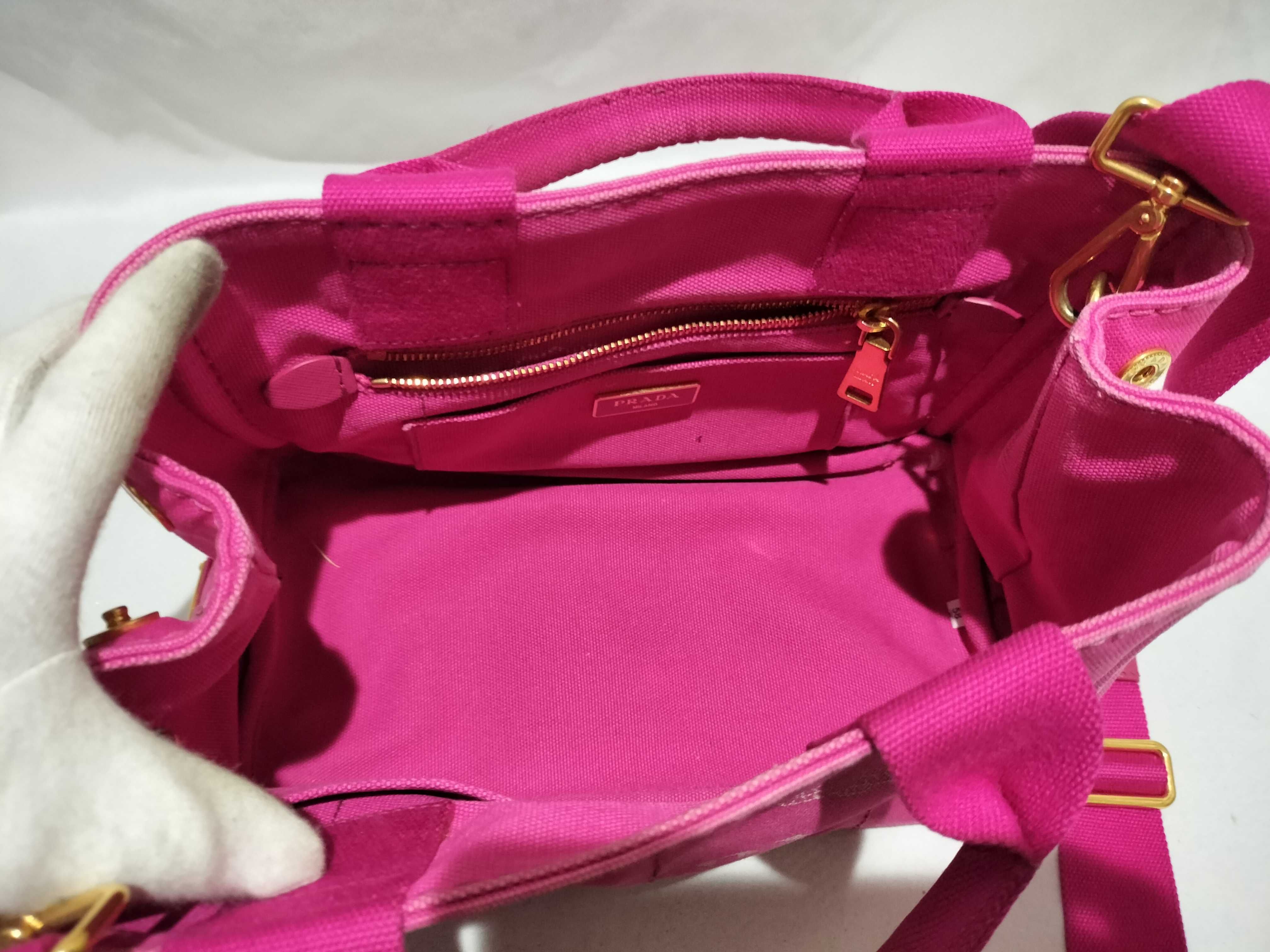 【水曜終了】(10709_0084)PRADA ピンク 2wayバッグ ショルダーバッグ