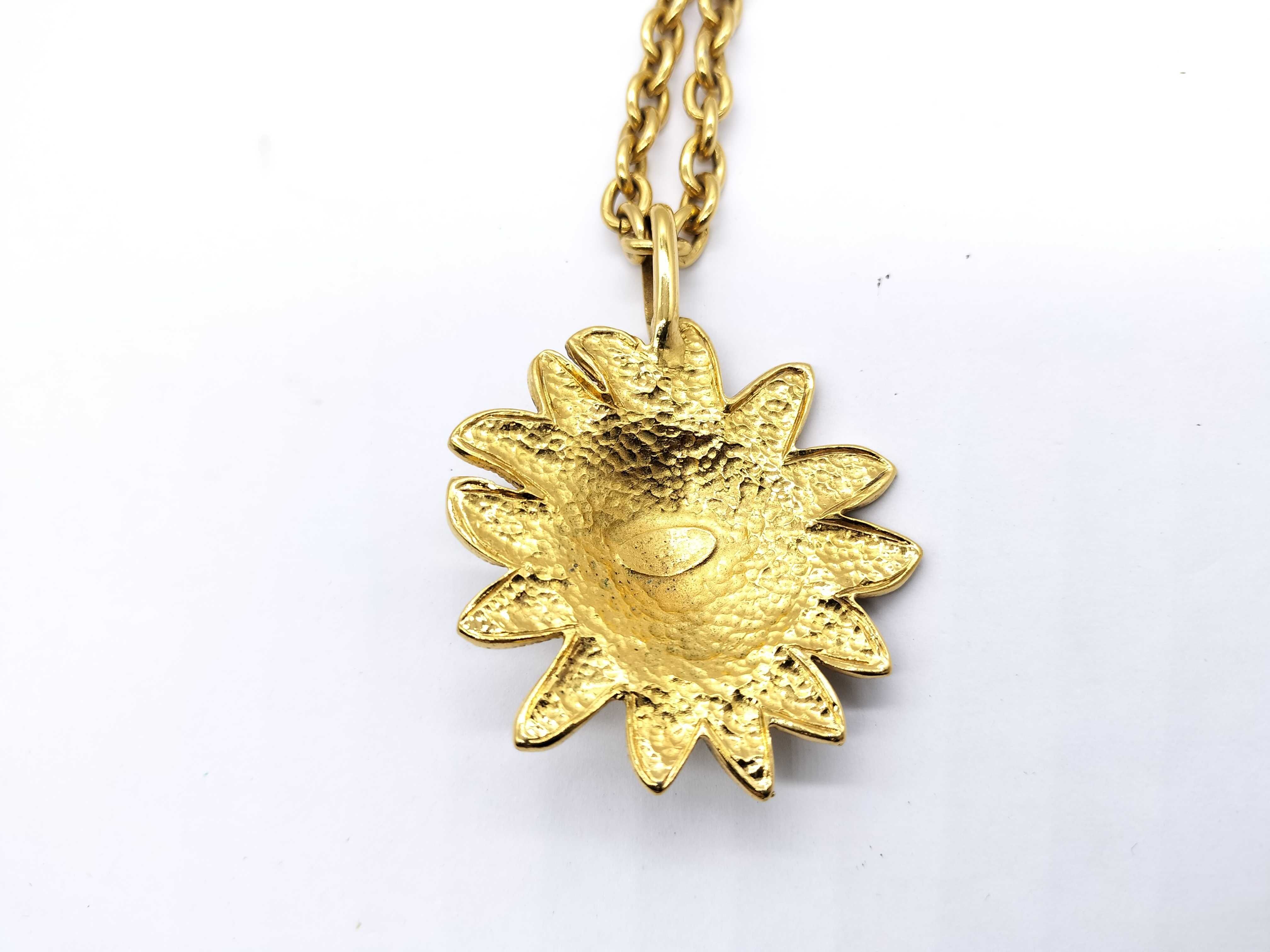 【水曜終了】(10707_0009)CHANEL ライオンモチーフ ゴールドネックレス ネックレス