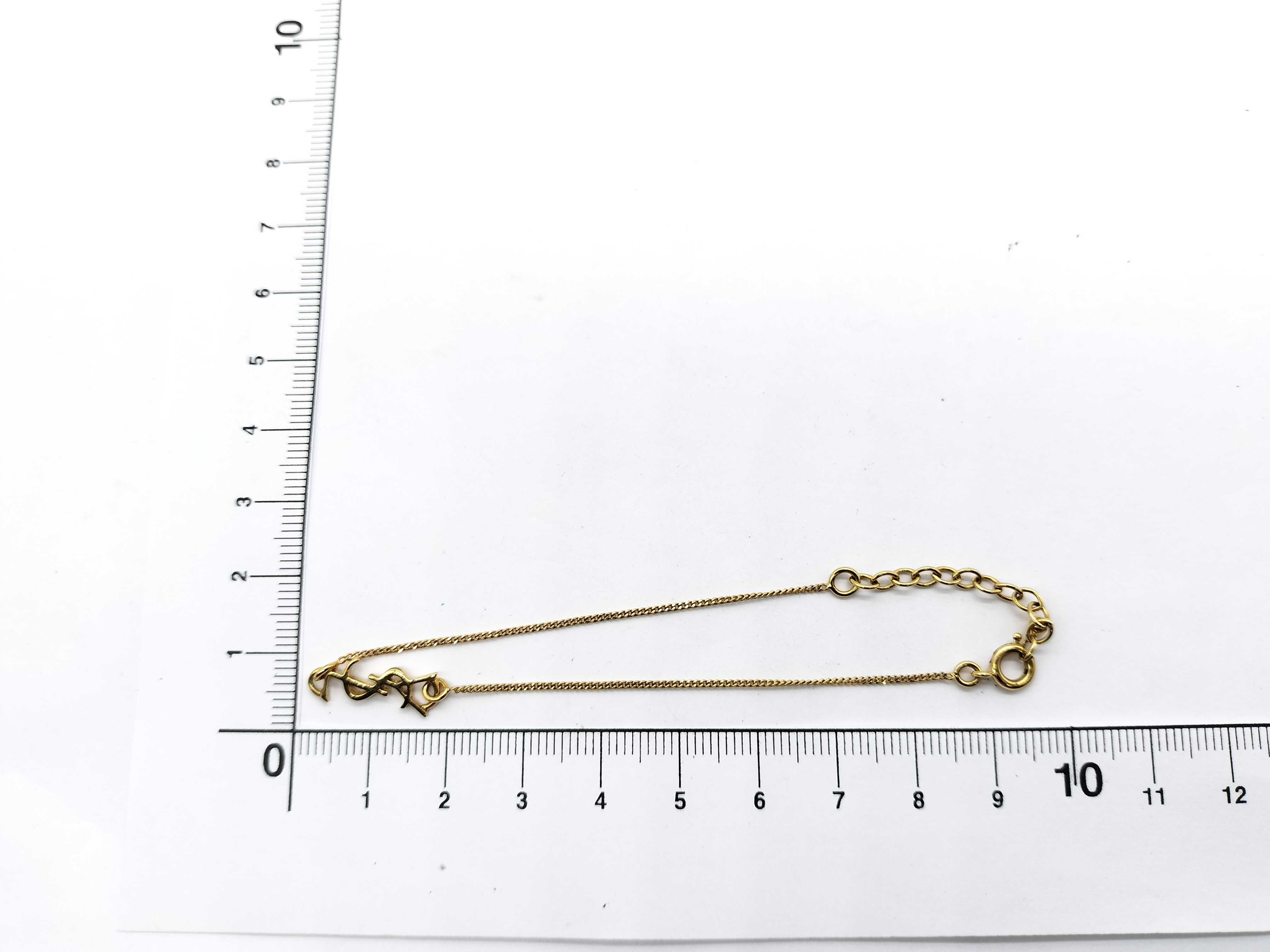 【水曜終了】(10700_0154)SAINT LAURENT カサンドラ ブレスレット ブレスレット・バングル