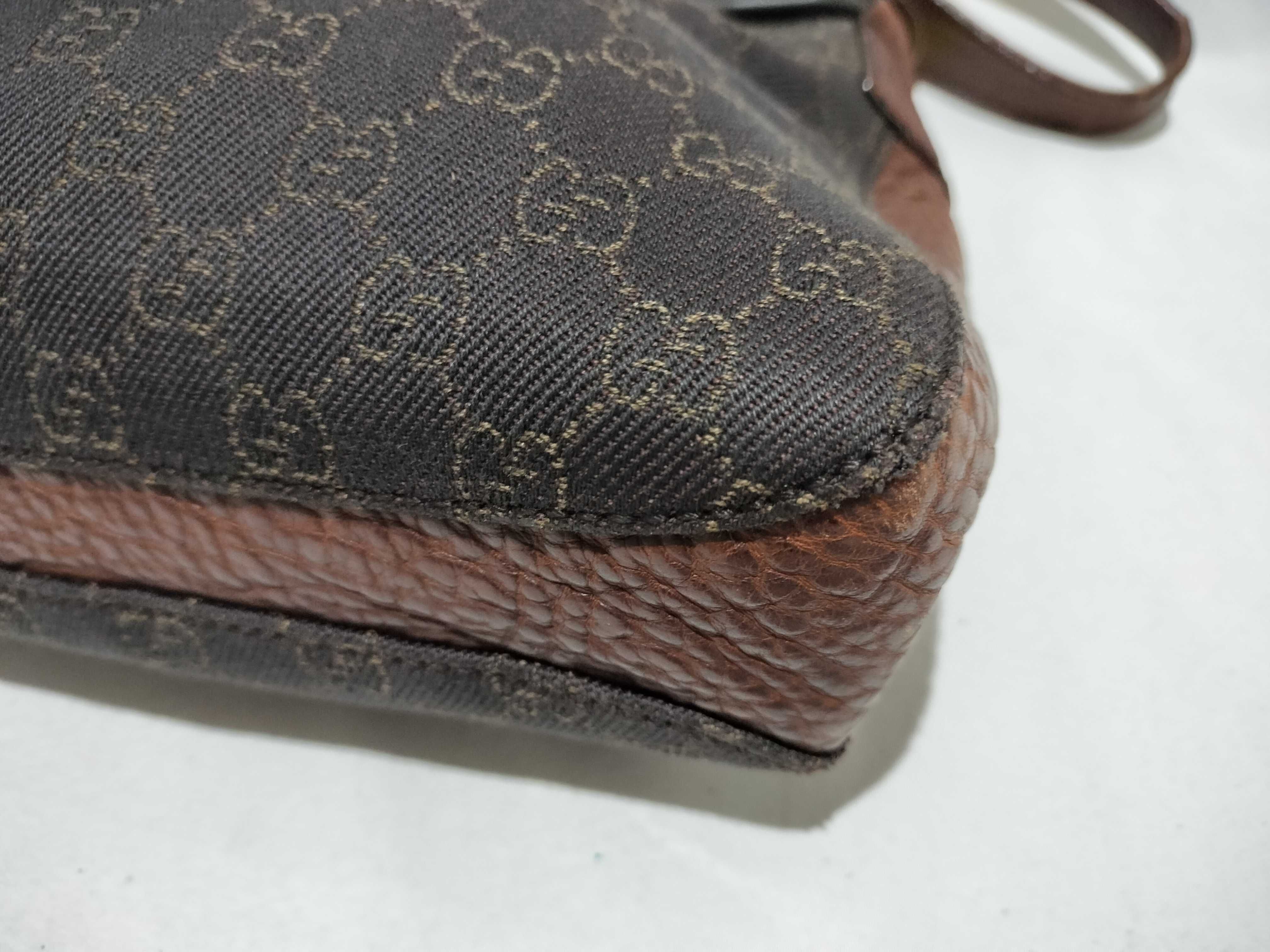 【水曜終了】(10709_0003)GUCCI GGキャンバス 101975 ホースビット ワンショルダーバッグ ショルダーバッグ