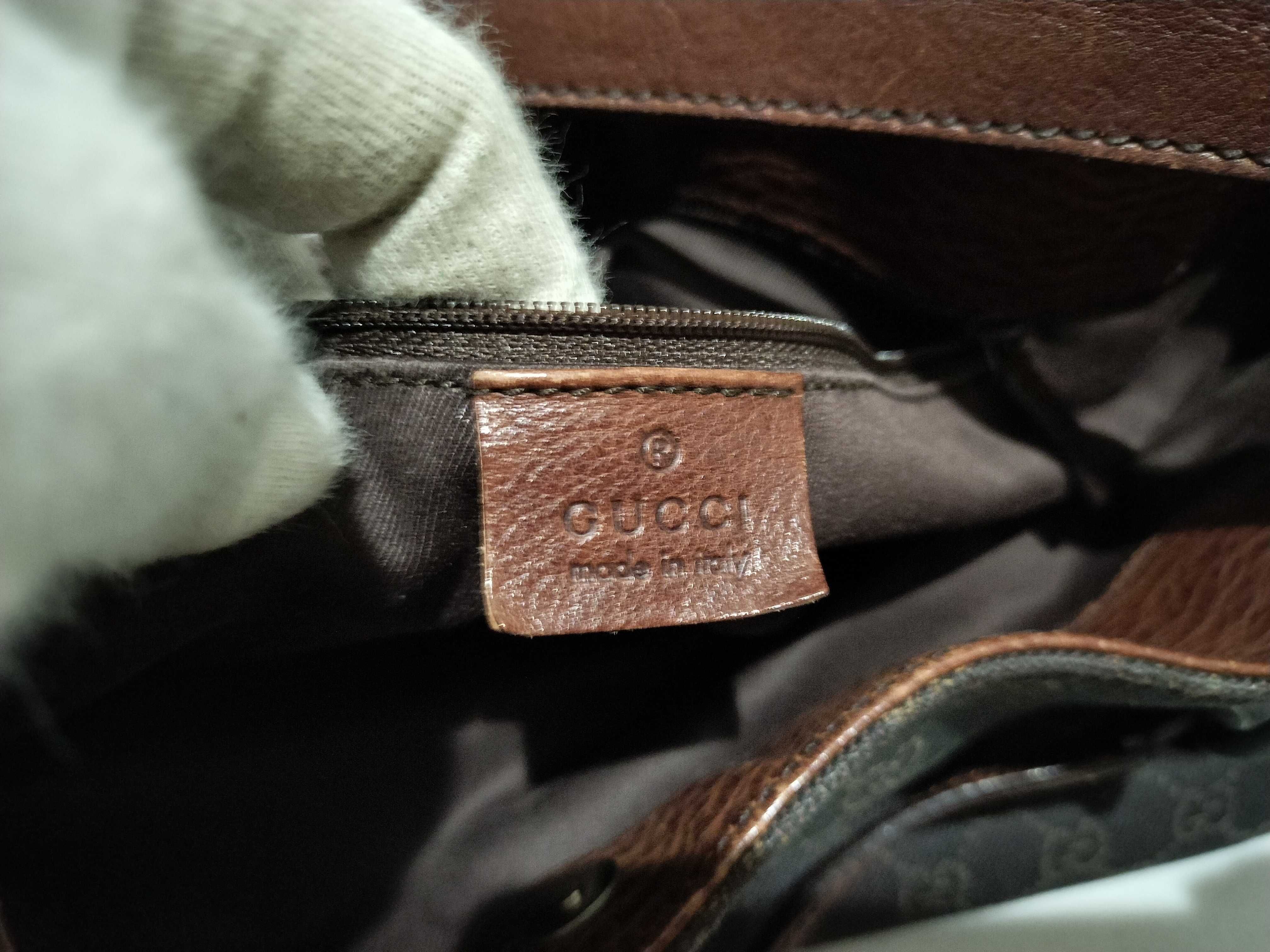 【水曜終了】(10709_0003)GUCCI GGキャンバス 101975 ホースビット ワンショルダーバッグ ショルダーバッグ