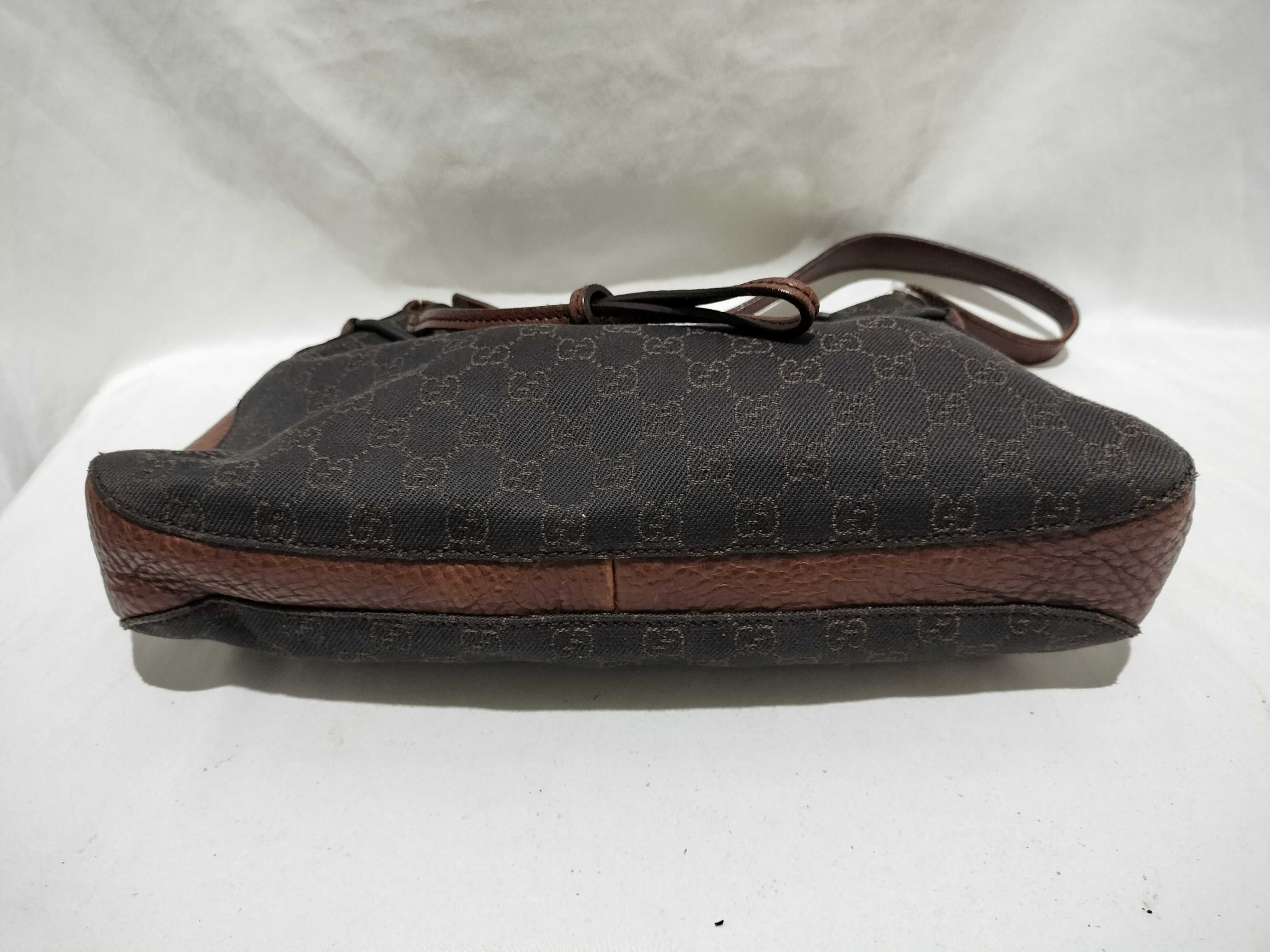 【水曜終了】(10709_0003)GUCCI GGキャンバス 101975 ホースビット ワンショルダーバッグ ショルダーバッグ