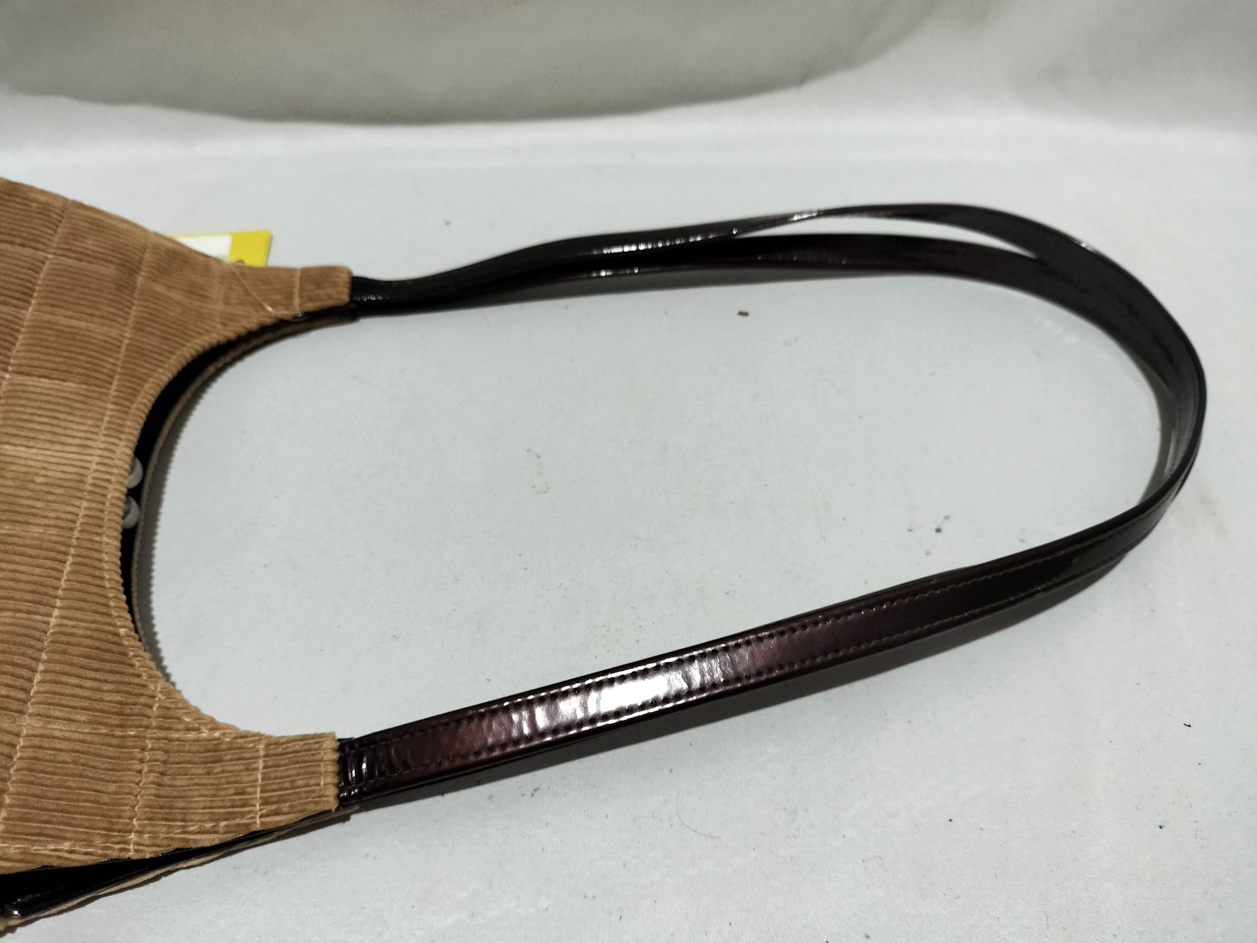 【水曜終了】(10707_0027)CHANEL チョコバー コーデュロイ/ココマーク/ショルダー ショルダーバッグ