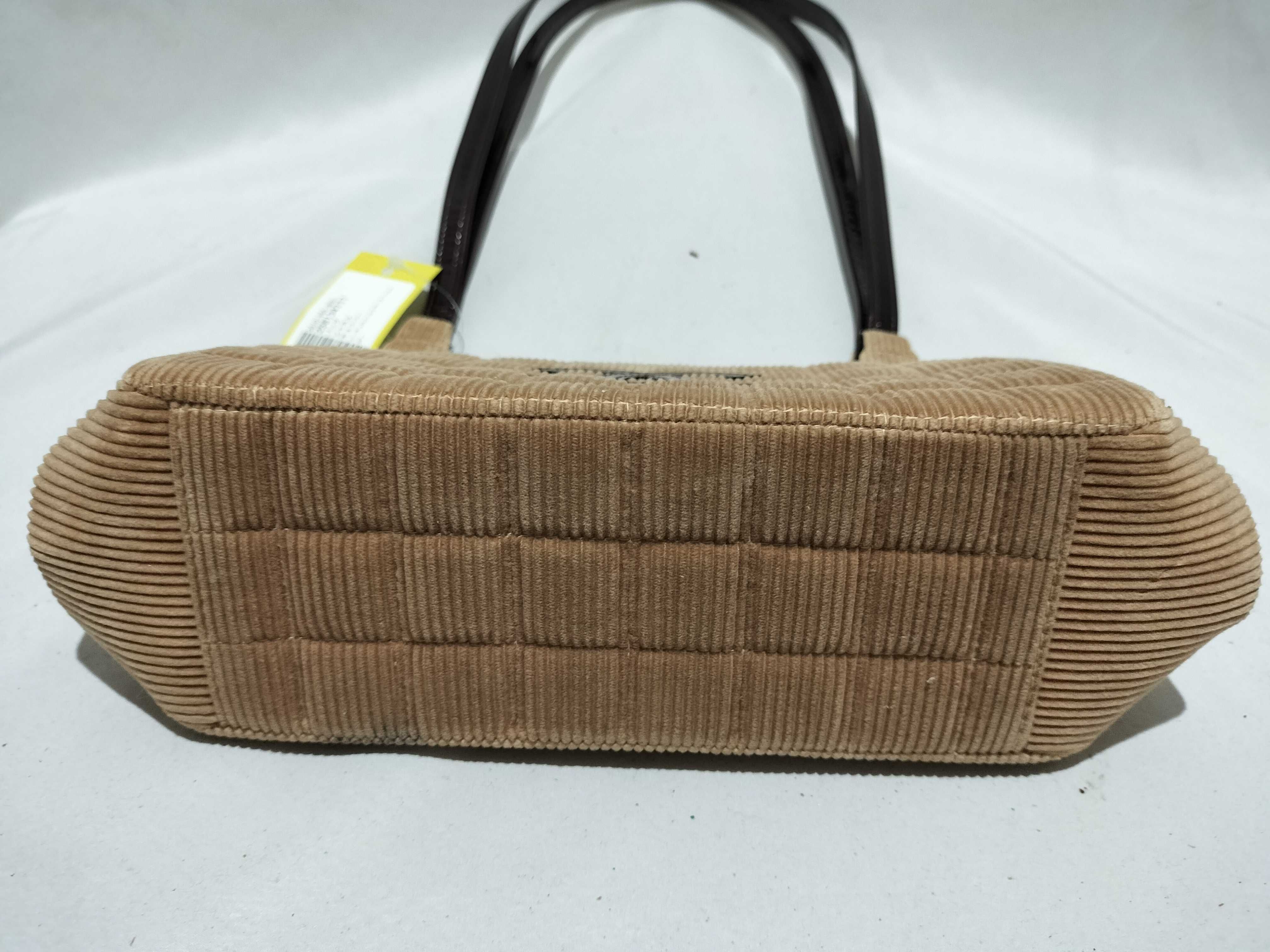 【水曜終了】(10707_0027)CHANEL チョコバー コーデュロイ/ココマーク/ショルダー ショルダーバッグ