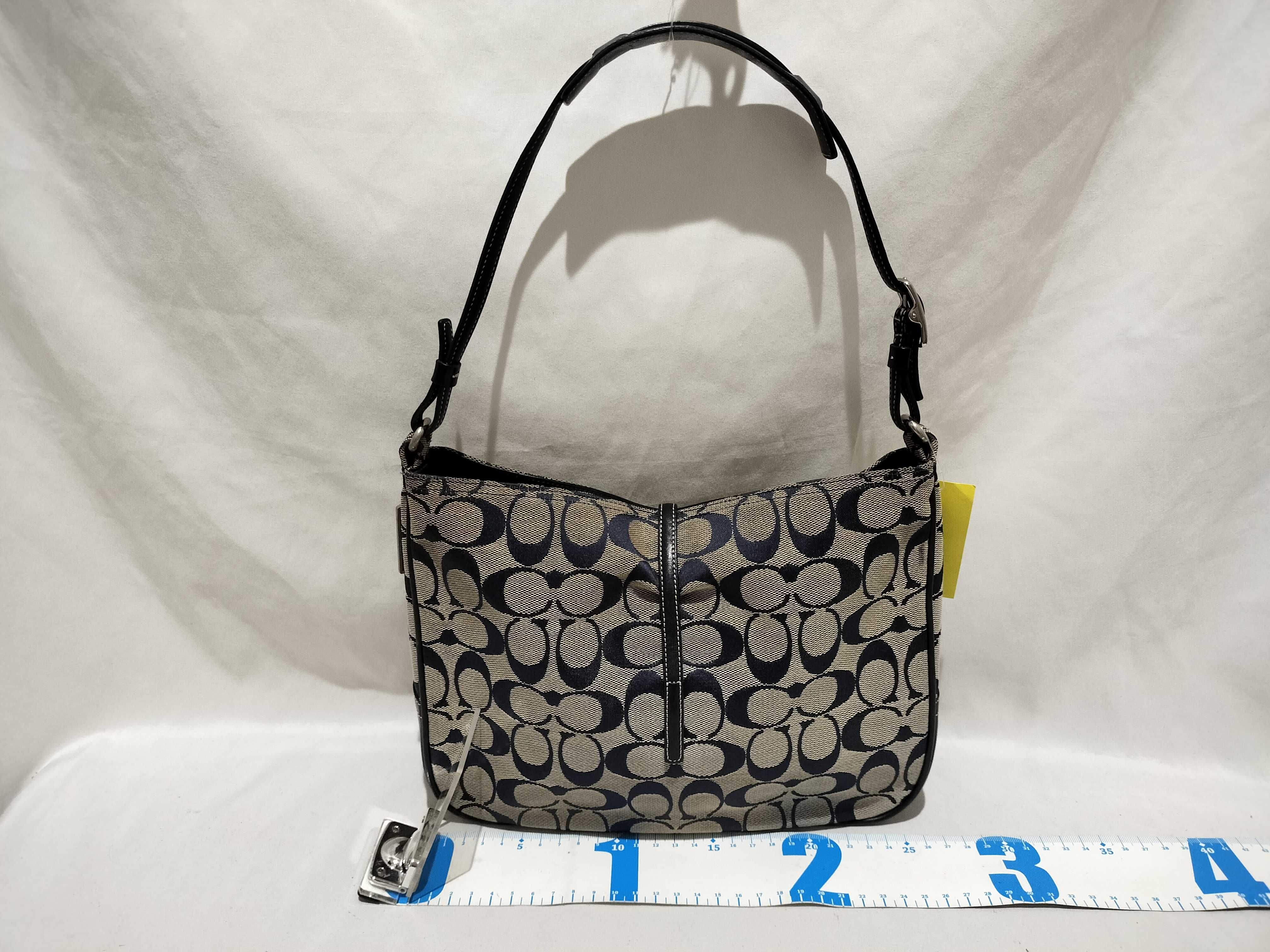 【水曜終了】(10699_0060)COACH シグネチャー 6091 ショルダーバッグ