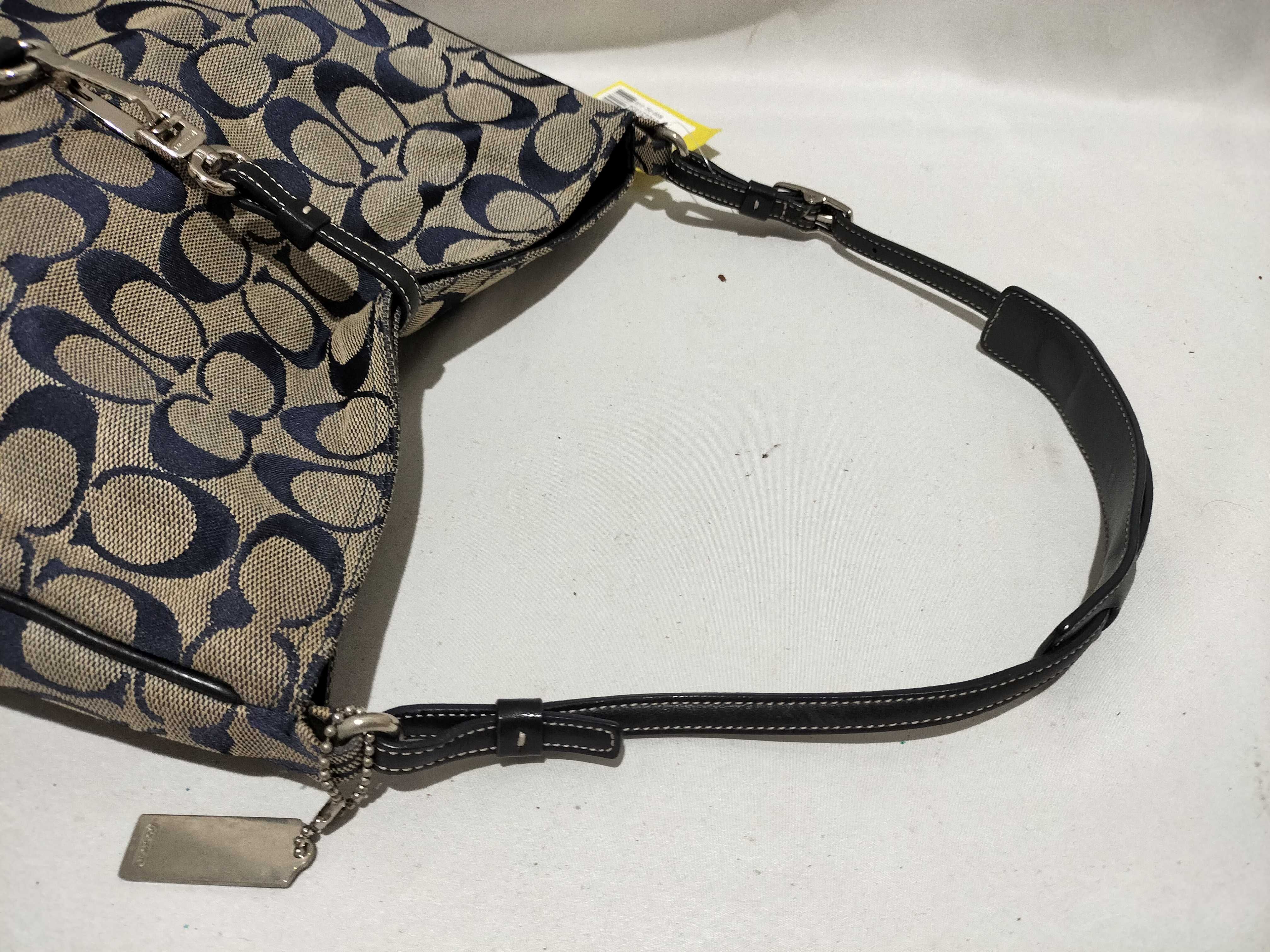 【水曜終了】(10699_0060)COACH シグネチャー 6091 ショルダーバッグ