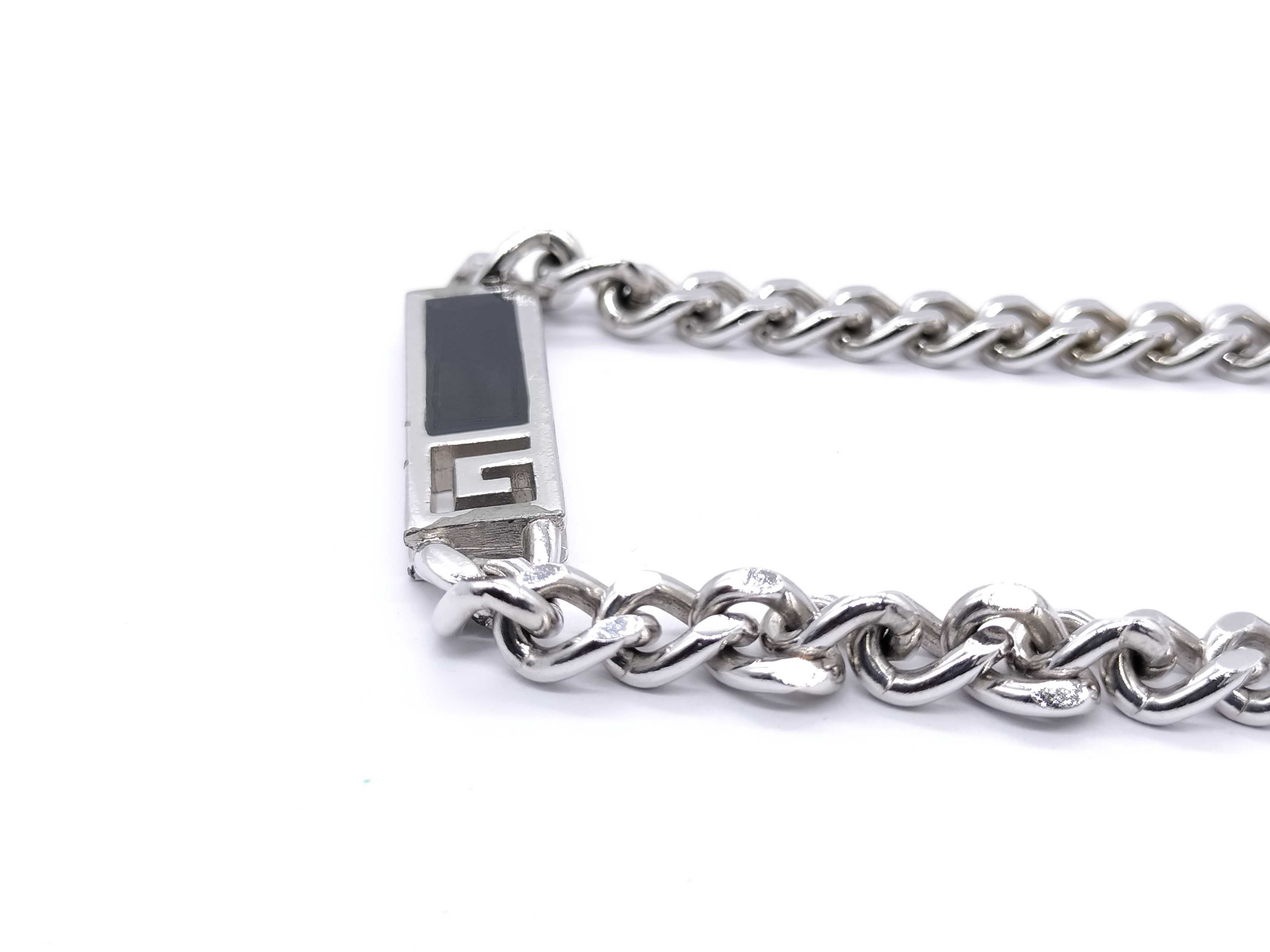 【水曜終了】(10700_0081)GIVENCHY ジバンシィ シルバー ロング ネックレス ネックレス