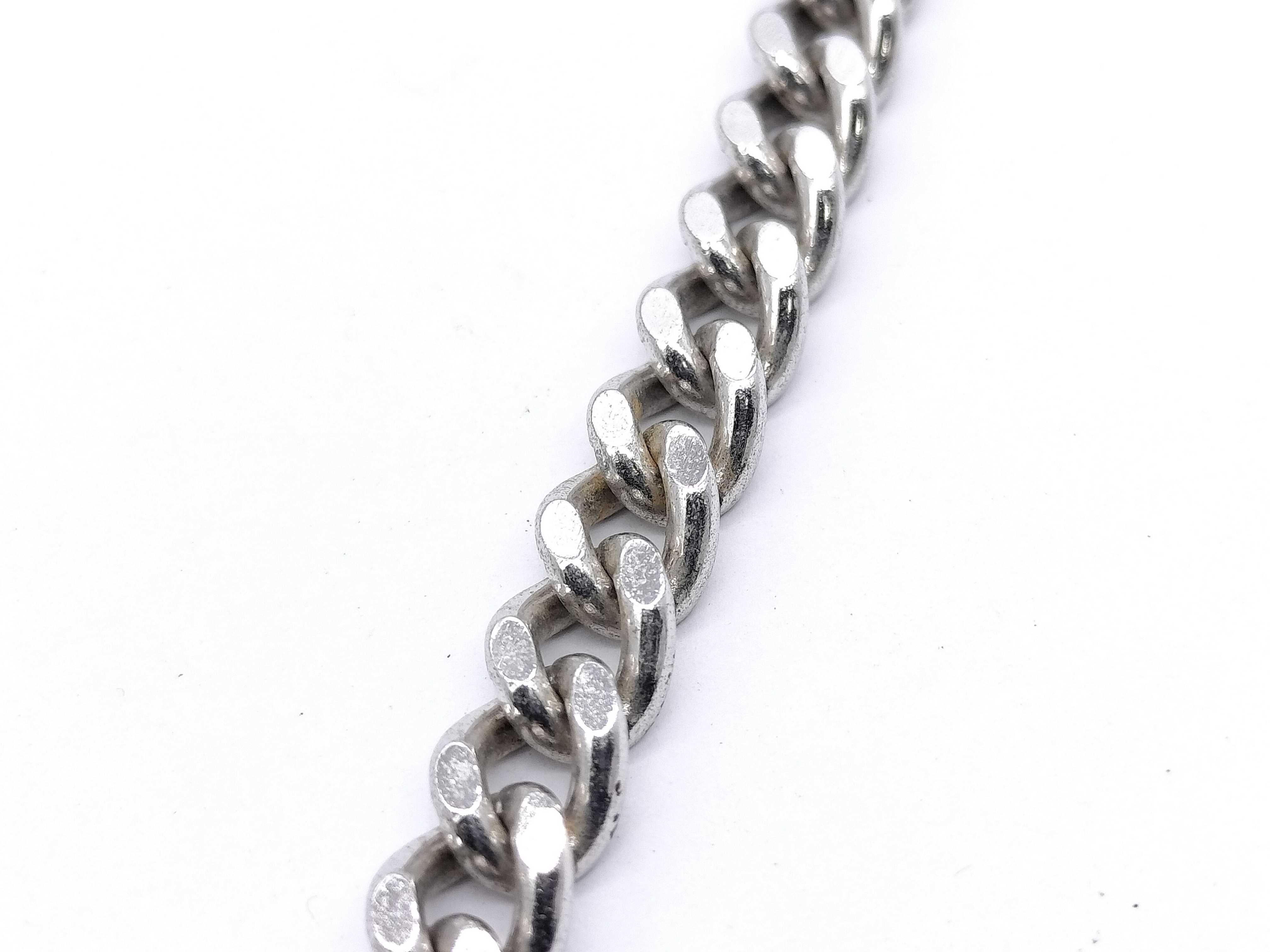 【水曜終了】(10700_0081)GIVENCHY ジバンシィ シルバー ロング ネックレス ネックレス