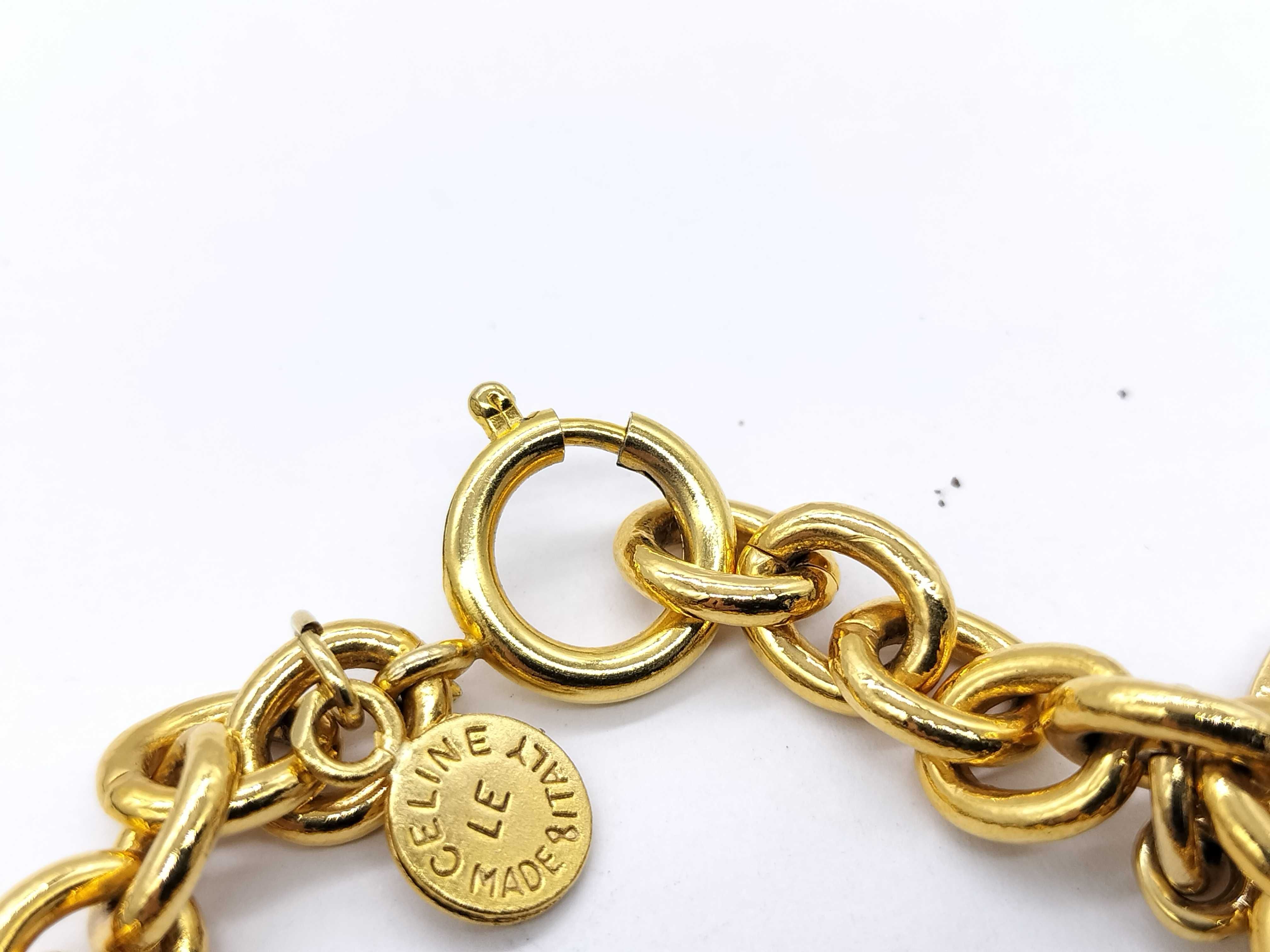 【水曜終了】(10700_0040)CELINE ブレスレット、イヤリング*2セット ブレスレット・バングル