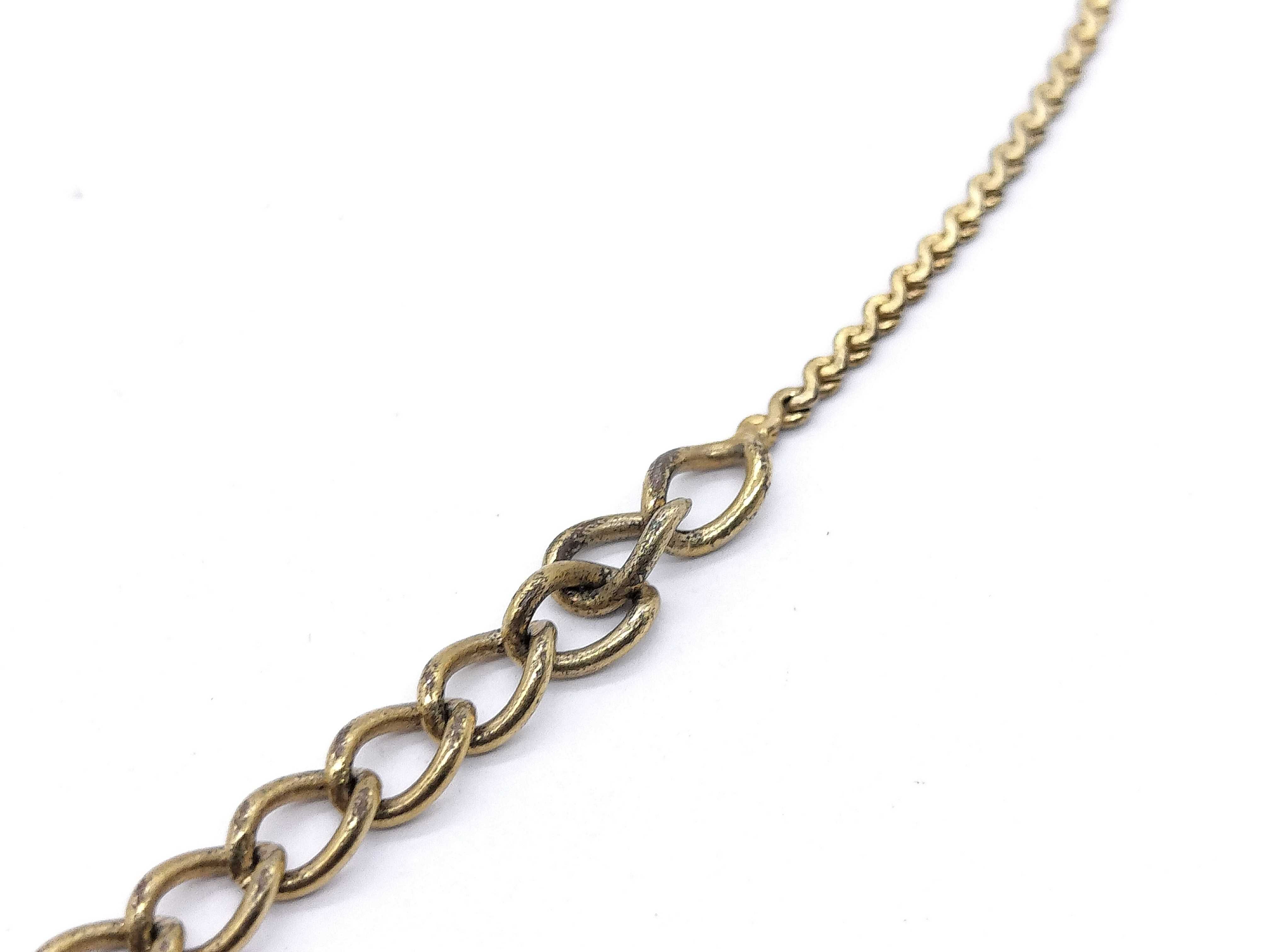 【水曜終了】(10700_0176)Dior CDロゴ ネックレス