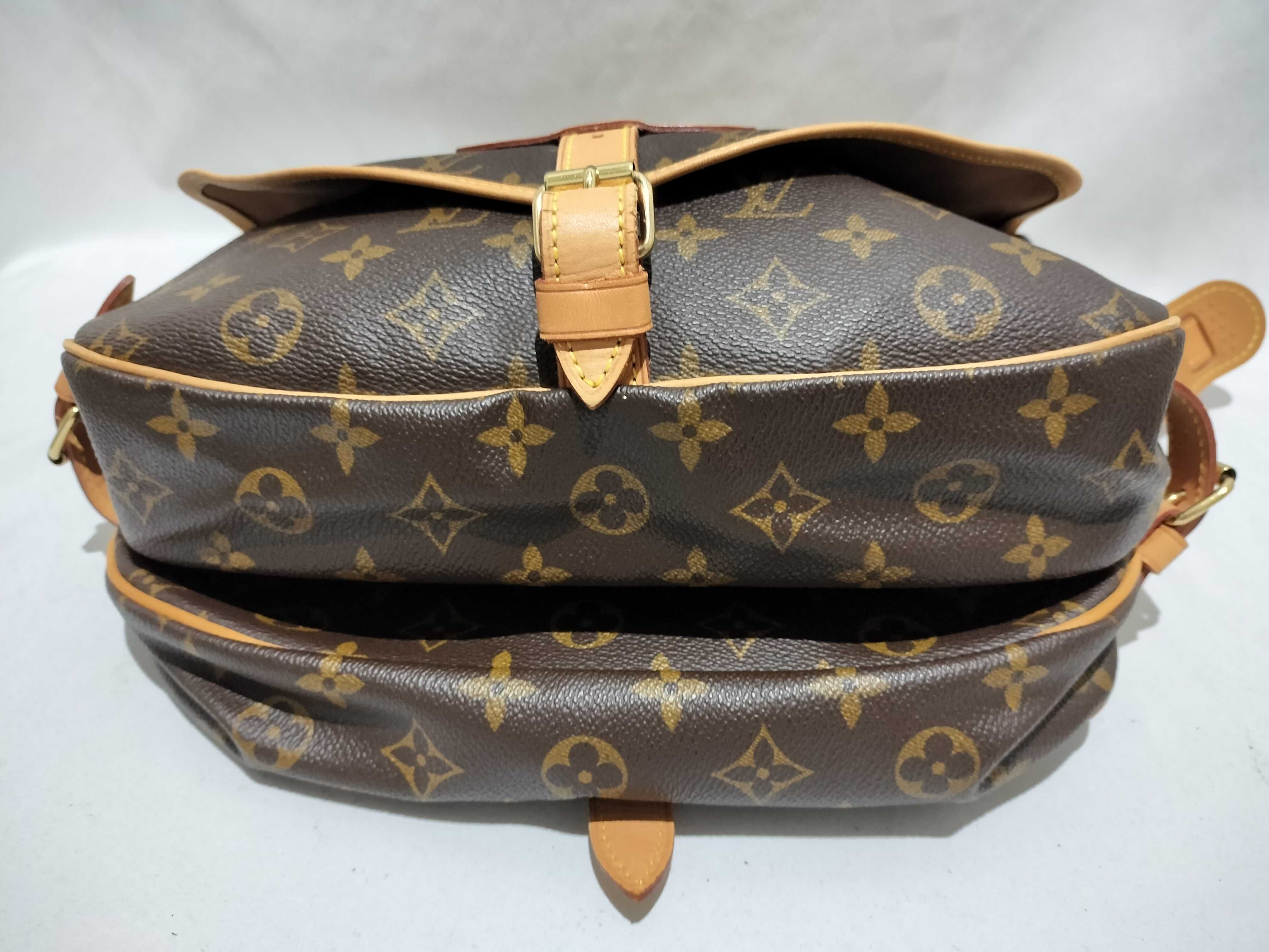 【水曜終了】(10697_0036)LOUIS VUITTON モノグラム M42256 ソミュール30 ショルダーバッグ