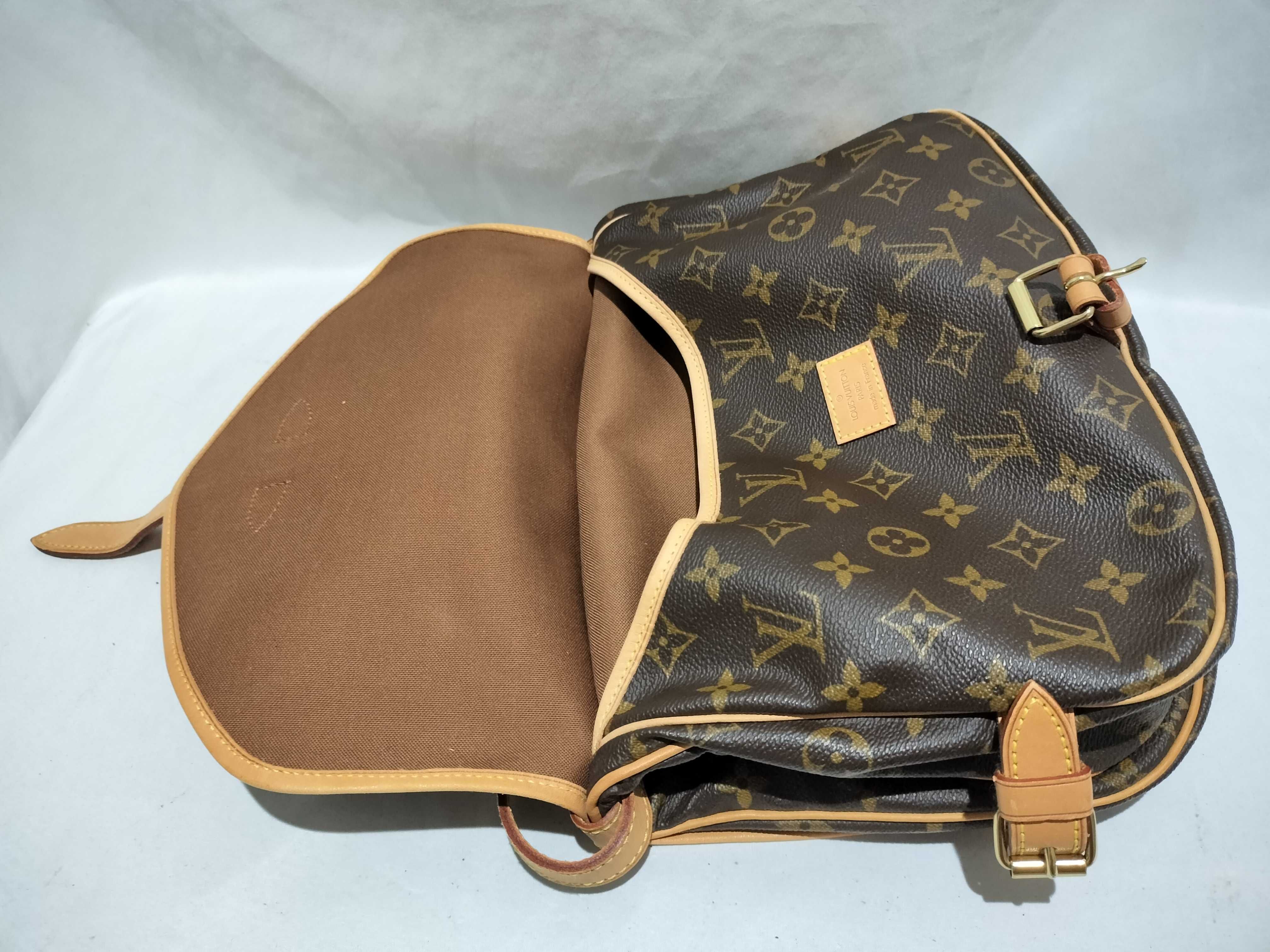【水曜終了】(10697_0036)LOUIS VUITTON モノグラム M42256 ソミュール30 ショルダーバッグ