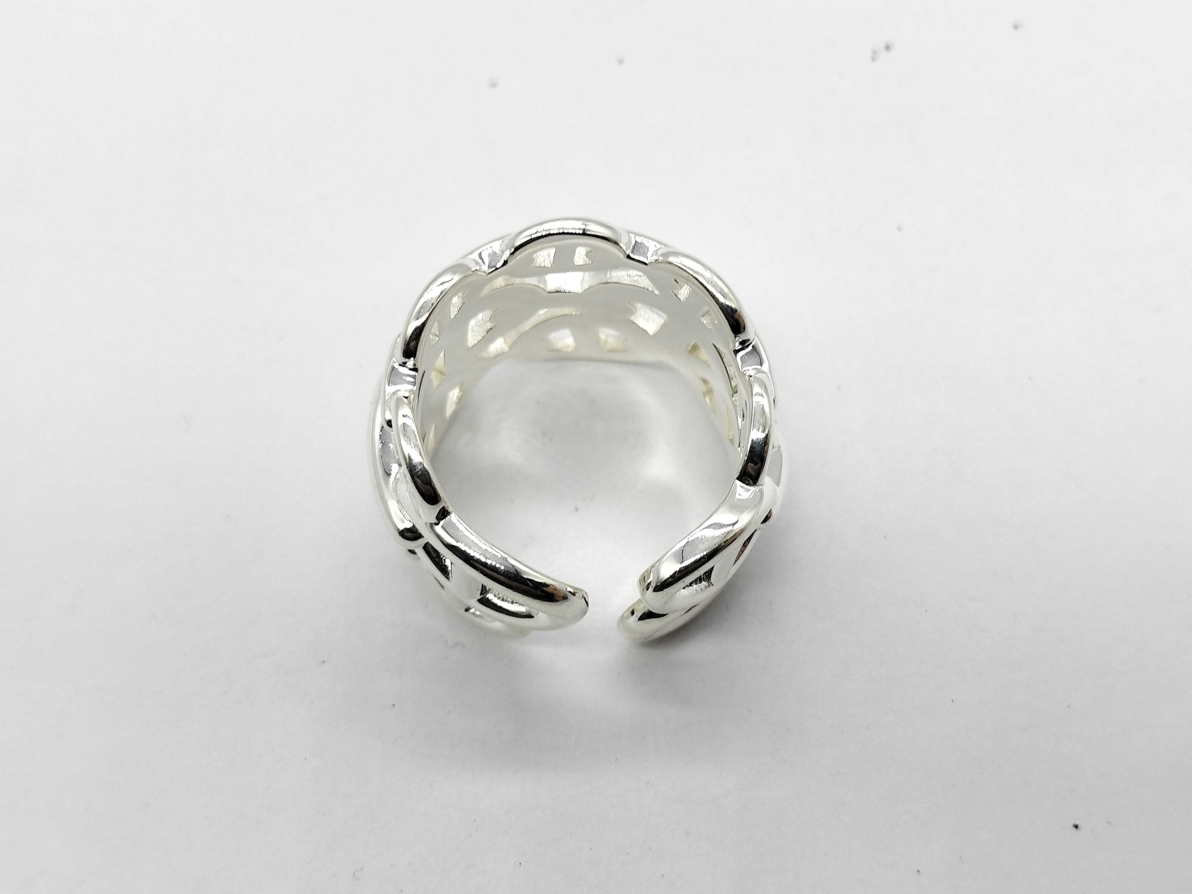 【水曜終了】(10695_0018)HERMES シェーヌダンクル アンシェネGM リング 925 リング