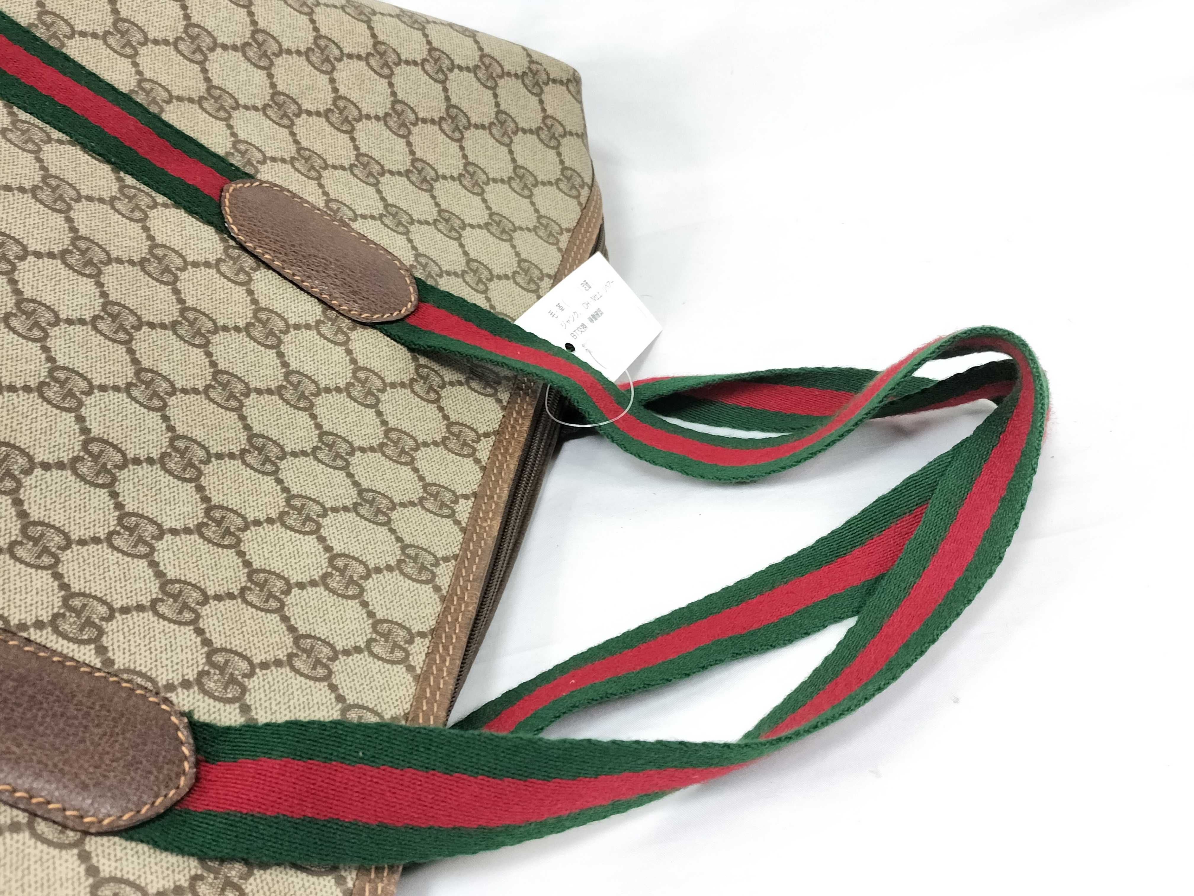 【水曜終了】(10709_0009)GUCCI GGスプリーム シェリー ボストンバッグ 012 39 62116211 9411 トートバッグ