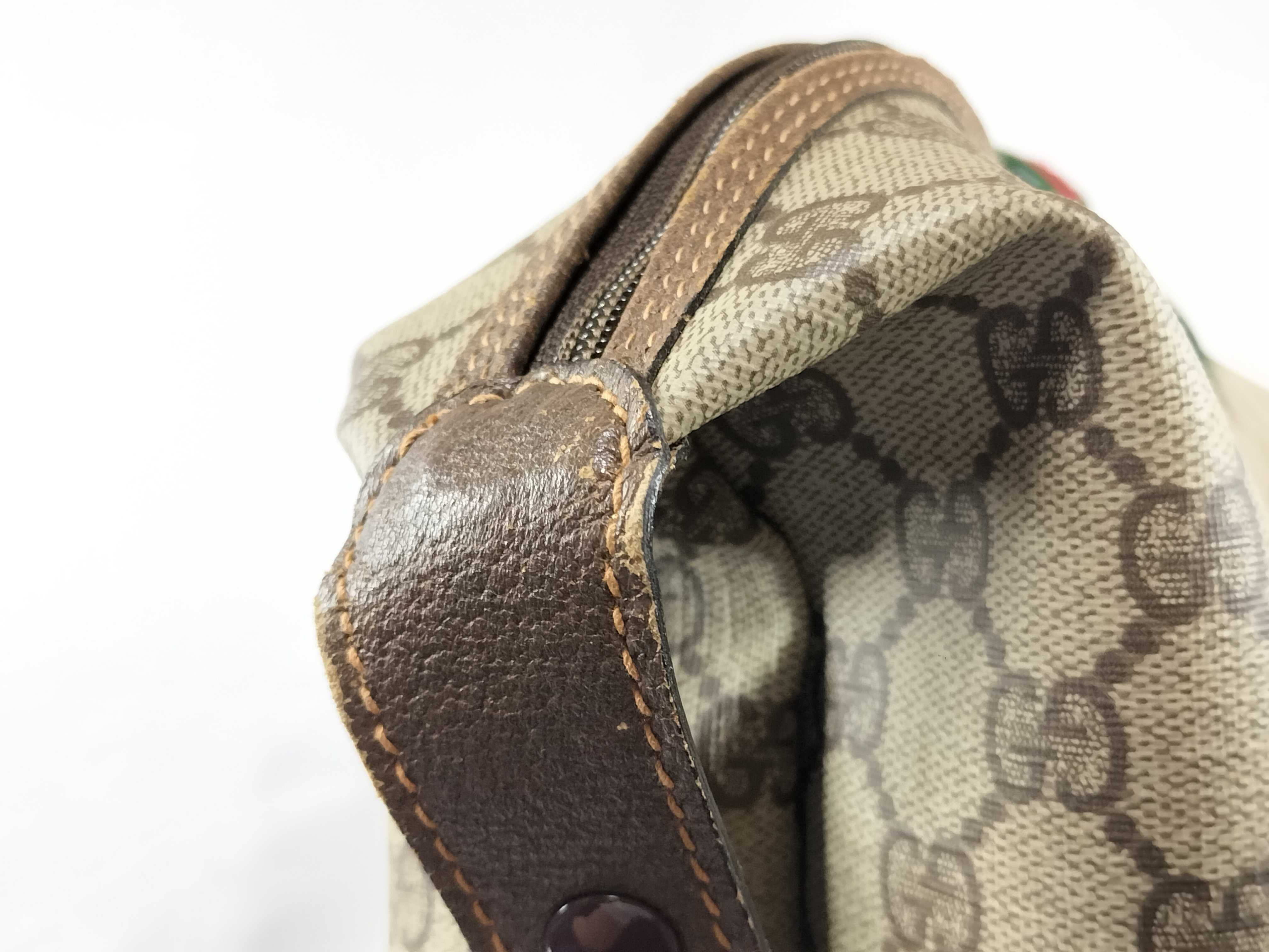 【水曜終了】(10709_0009)GUCCI GGスプリーム シェリー ボストンバッグ 012 39 62116211 9411 トートバッグ