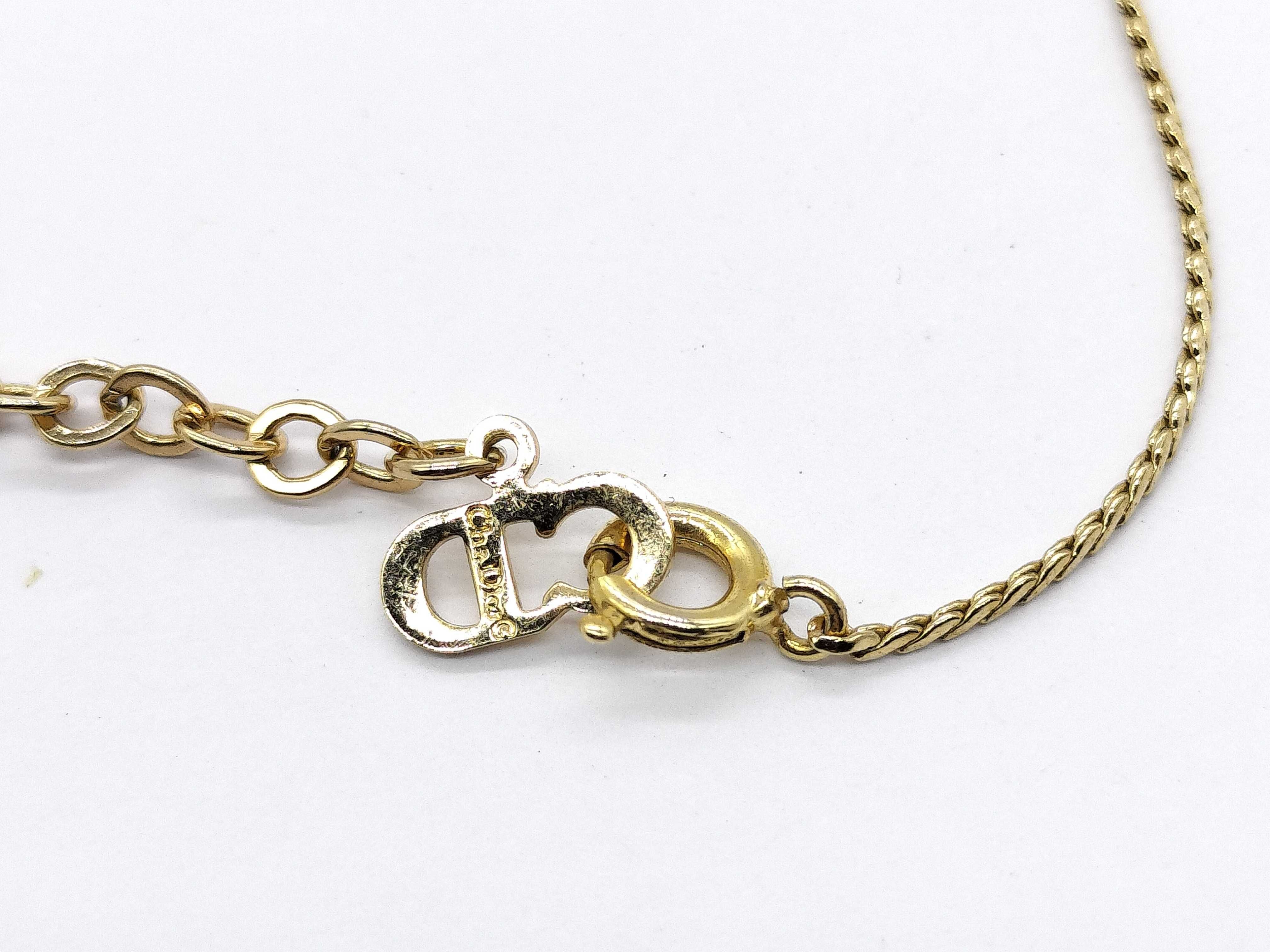 【水曜終了】(10700_0181)Dior CDロゴネックレス ネックレス