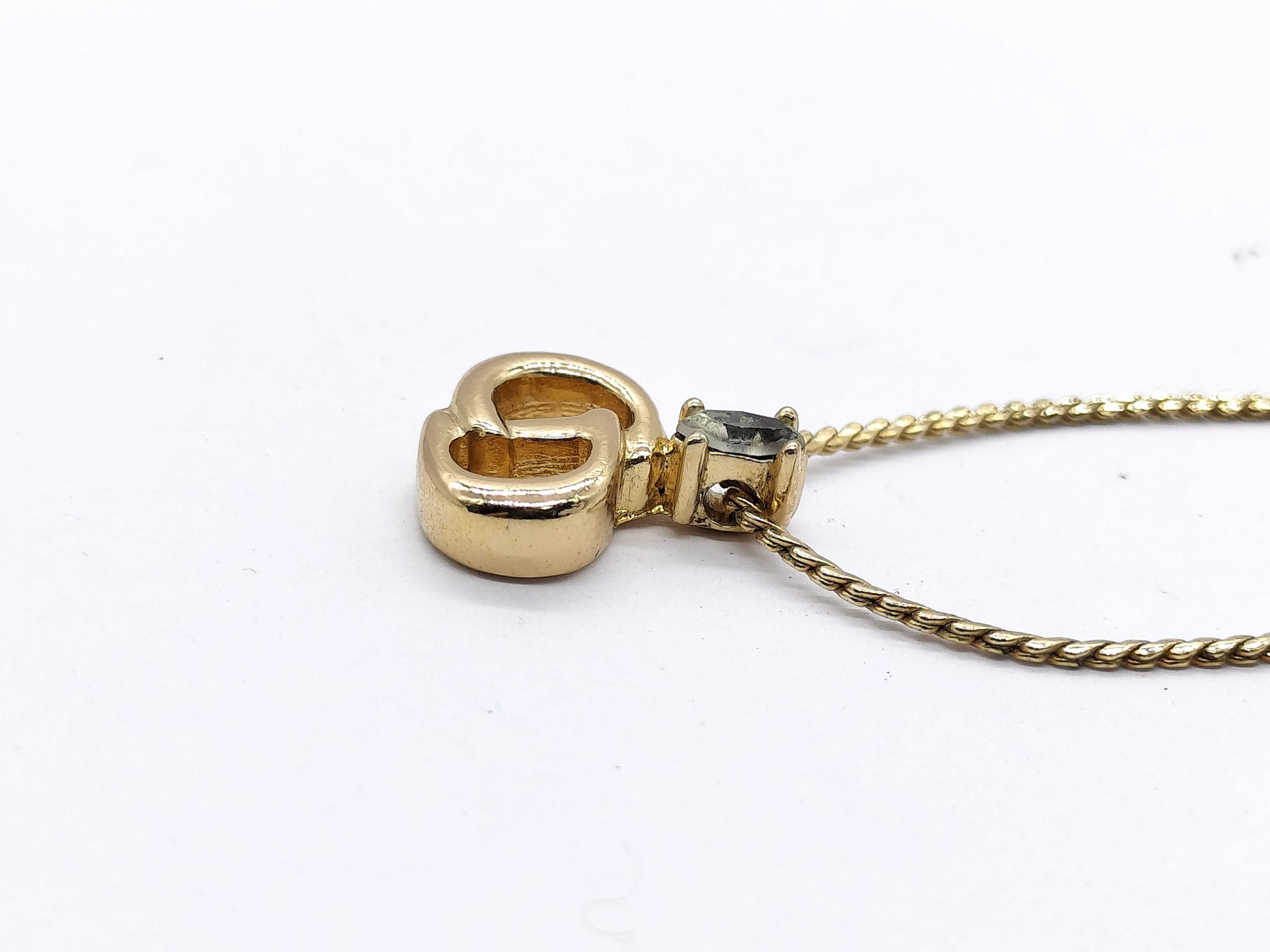 【水曜終了】(10700_0181)Dior CDロゴネックレス ネックレス