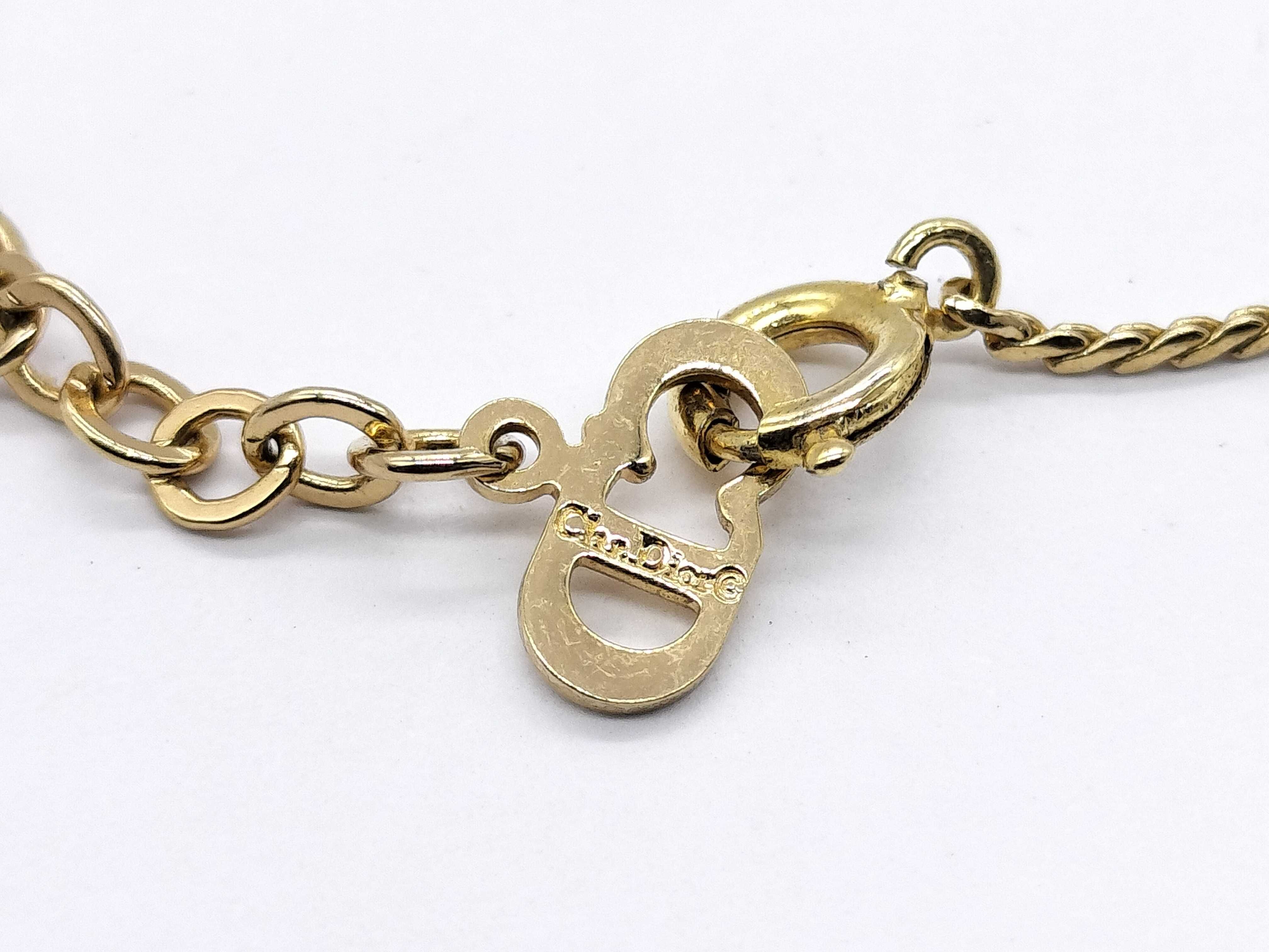 【水曜終了】(10700_0181)Dior CDロゴネックレス ネックレス