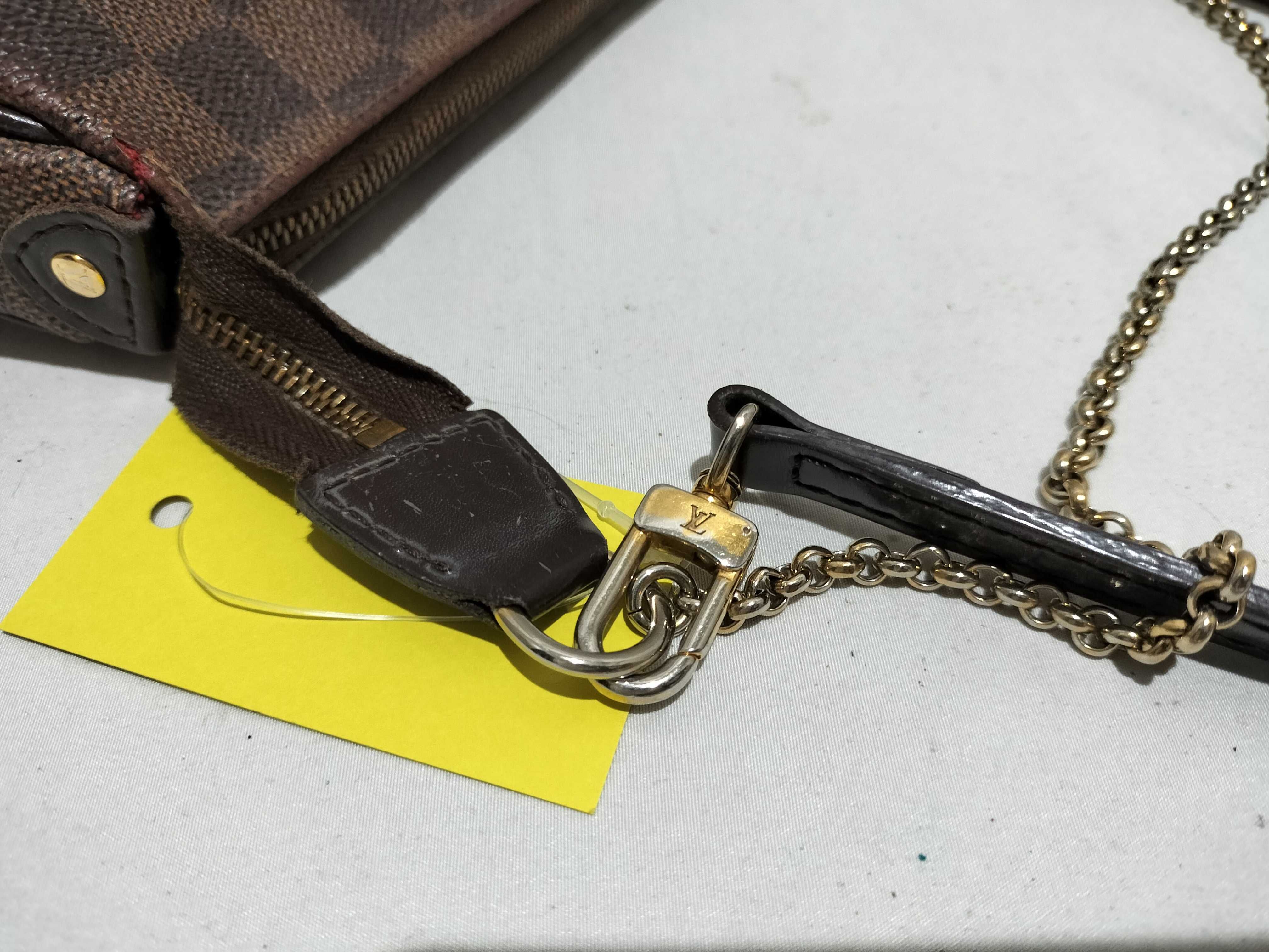 【水曜終了】(10708_0137)LOUIS VUITTON ダミエ N55213 エヴァ ショルダーバッグ