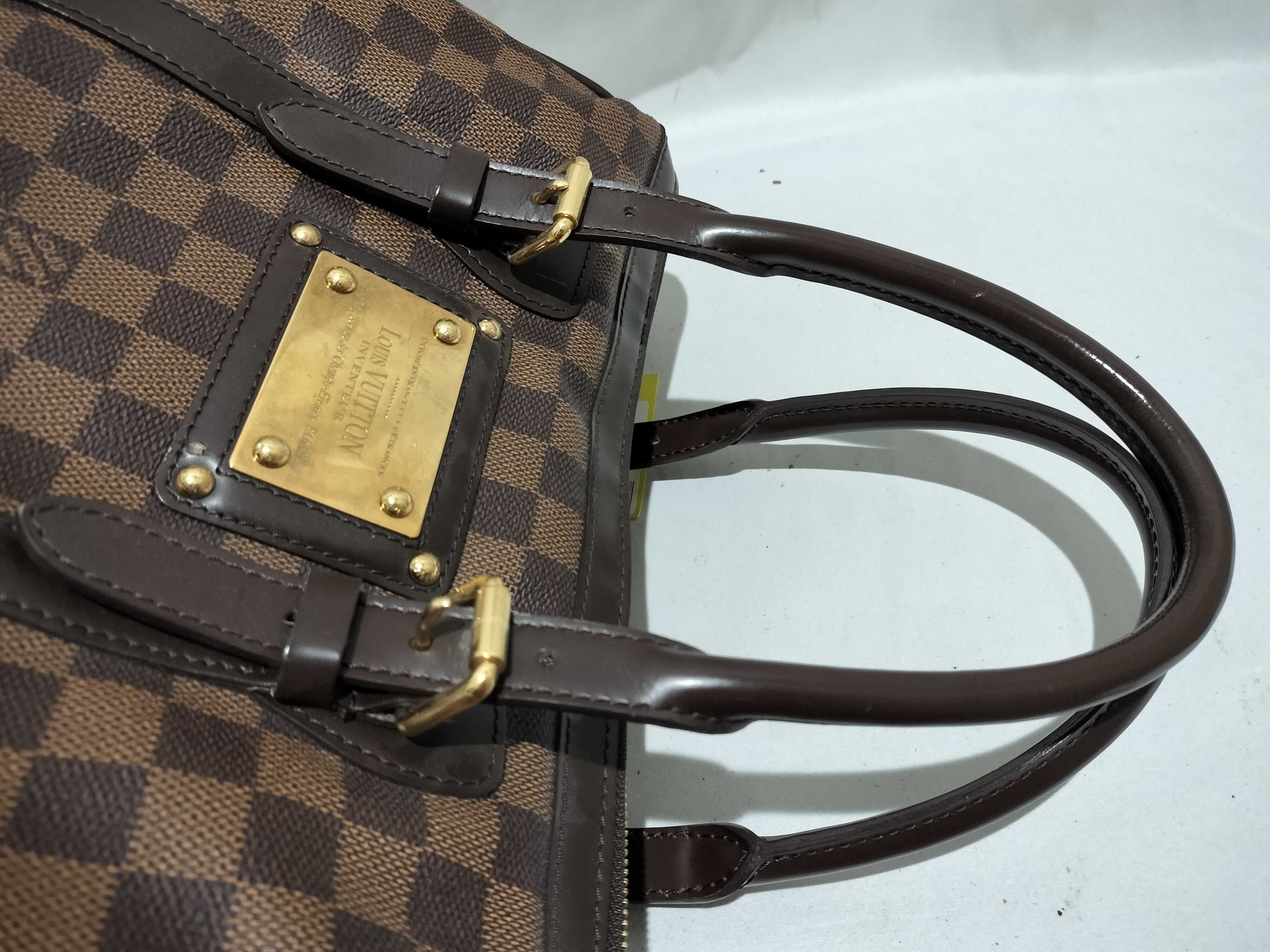 【水曜終了】(10708_0018)LOUIS VUITTON ダミエ N52000 バークレー ハンドバッグ