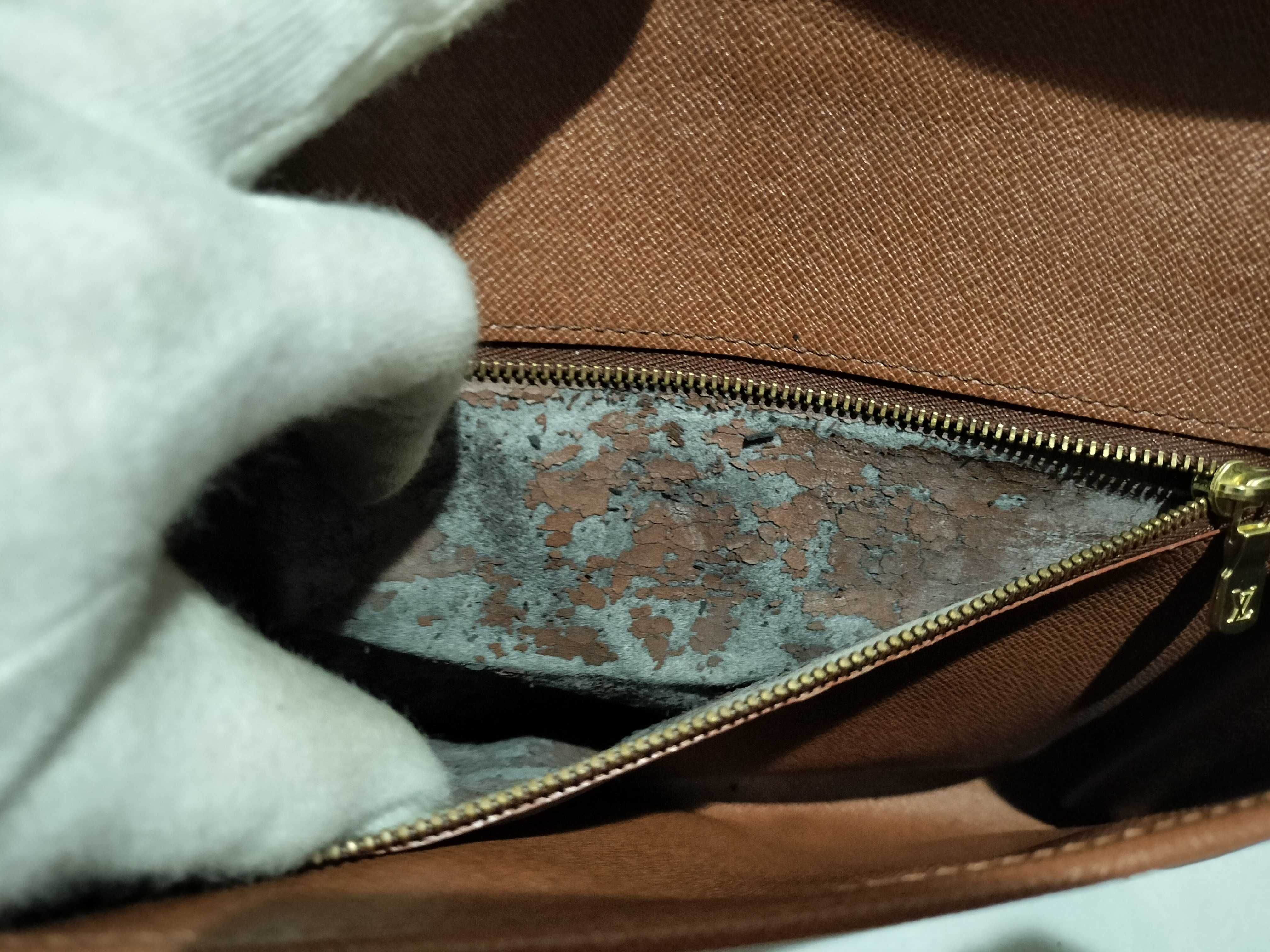 【水曜終了】(10708_0019)LOUIS VUITTON モノグラム ボルドー M51797 セカンドバッグ