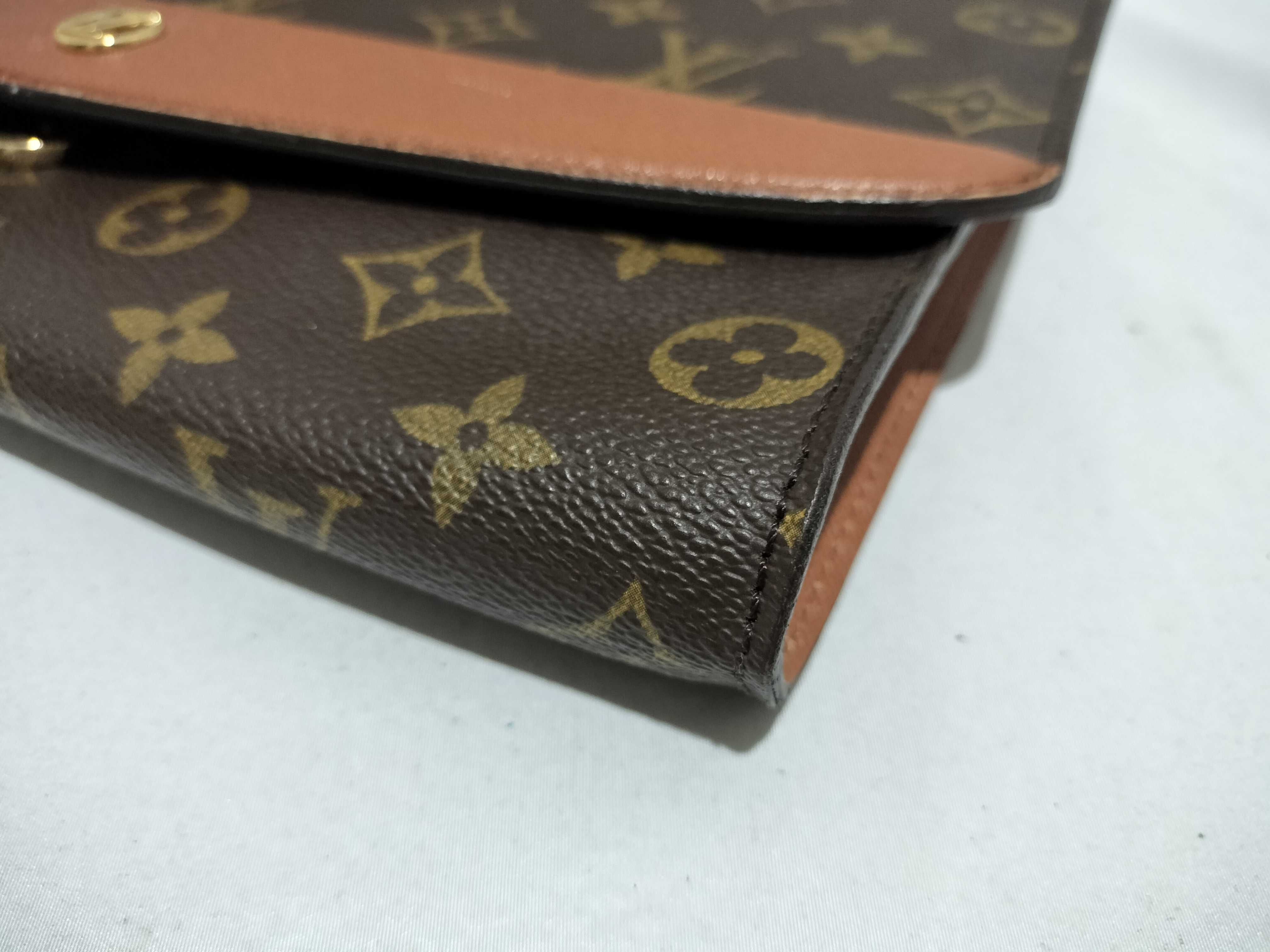 【水曜終了】(10708_0019)LOUIS VUITTON モノグラム ボルドー M51797 セカンドバッグ