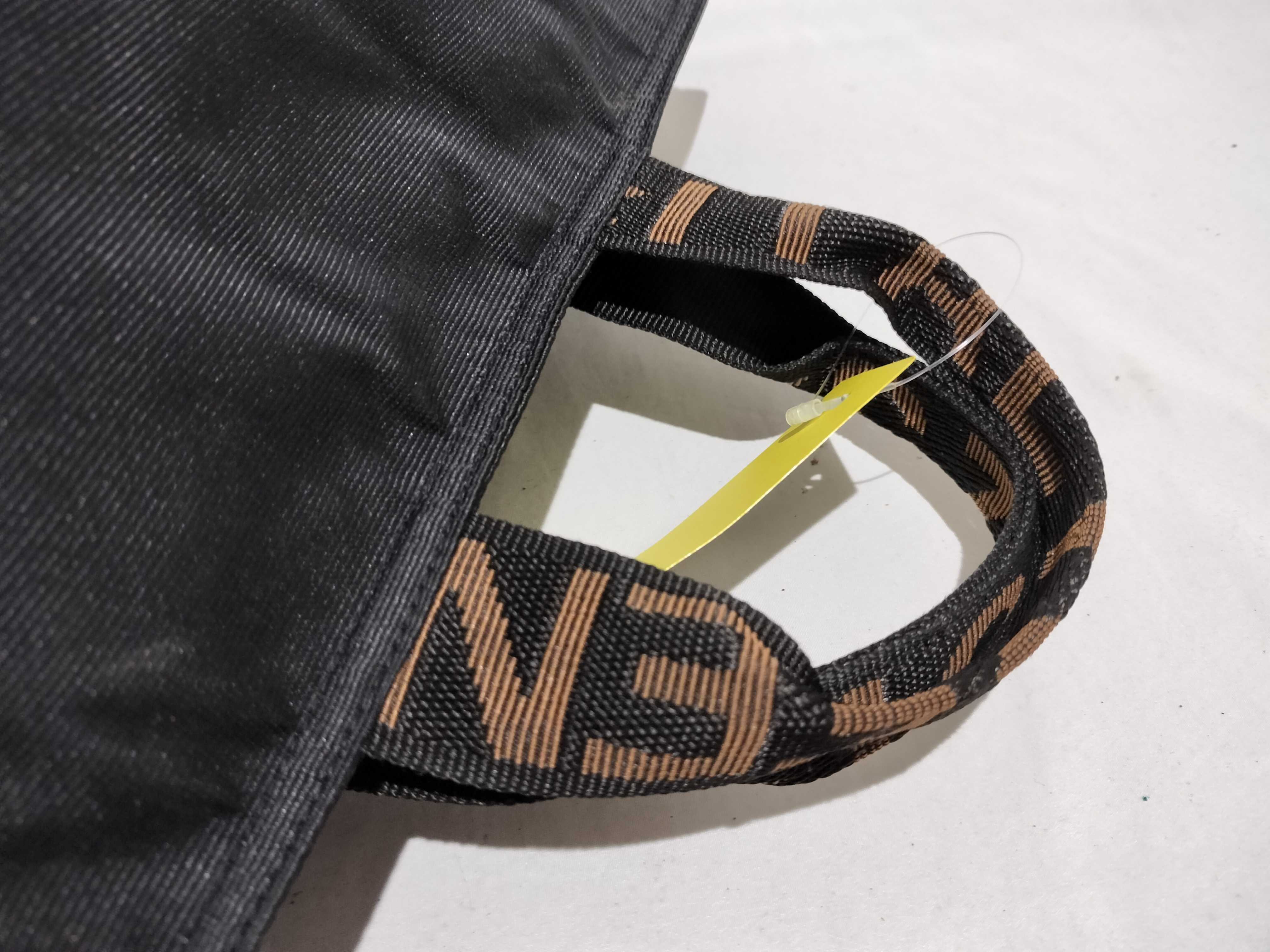 【水曜終了】(10698_0189)FENDI キャンバス ロゴトートバッグ ハンドバッグ