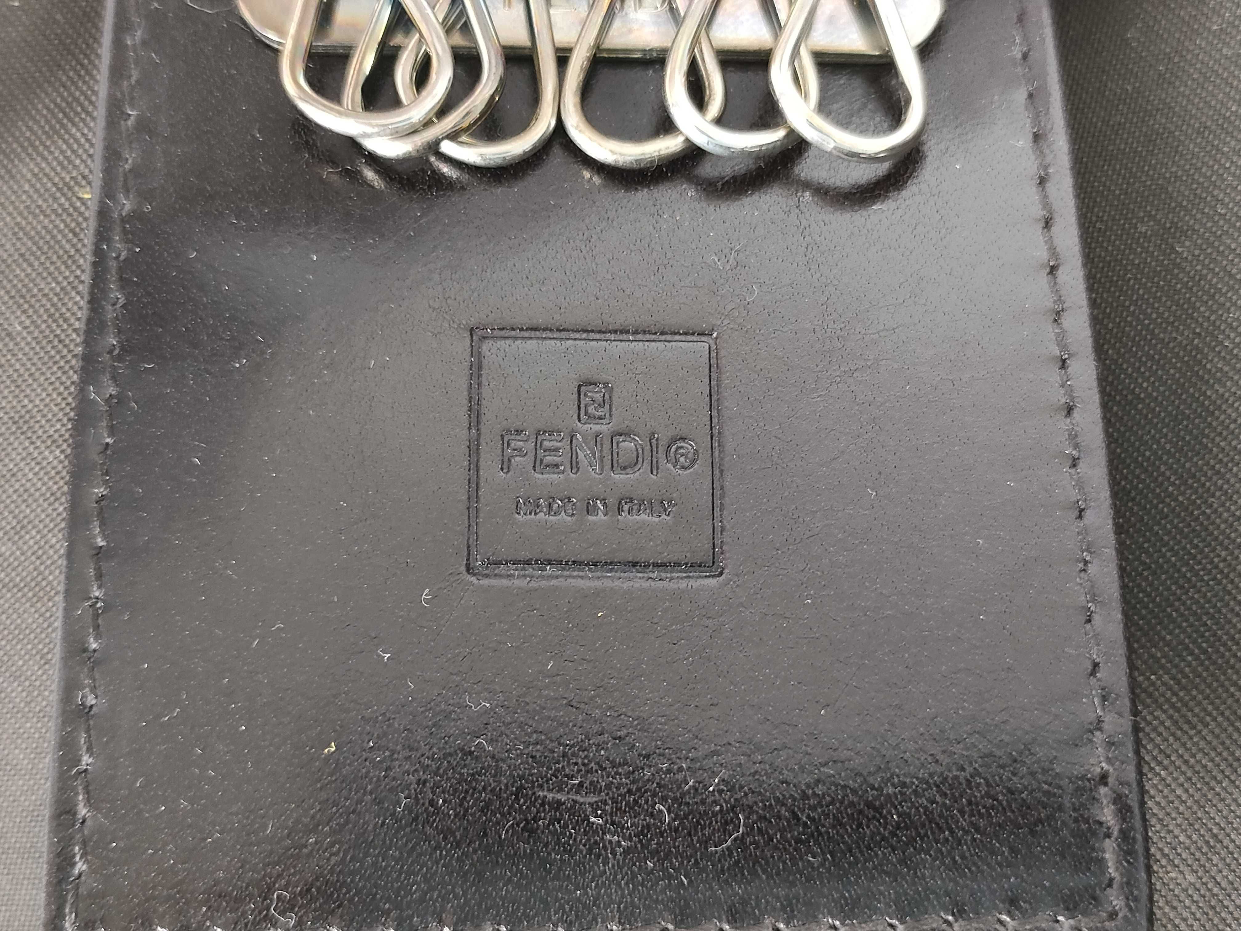 【水曜終了】(10700_0076)FENDI ズッカ柄 ズッカ キーケース6連 キーケース・キーホルダー