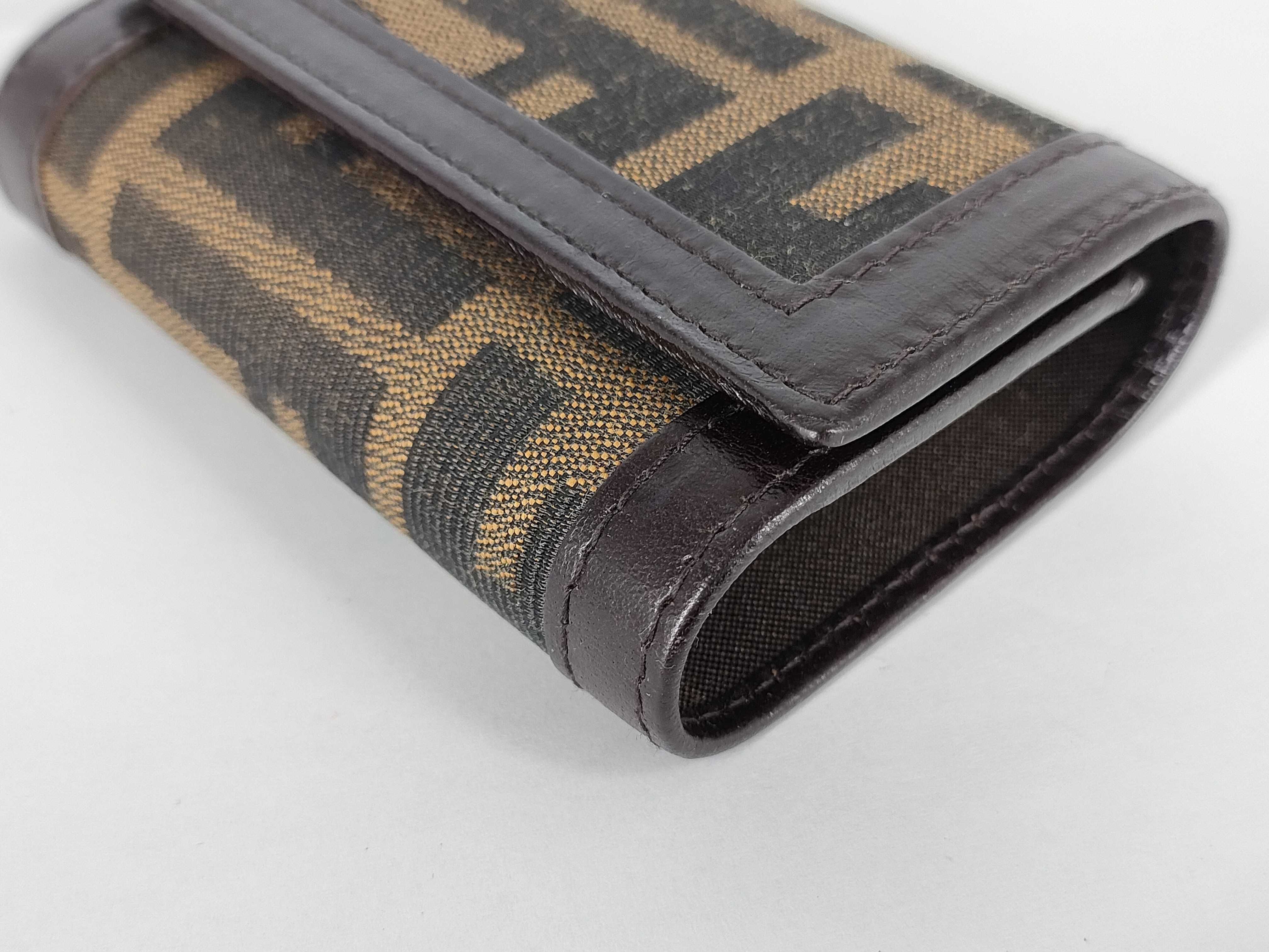 【水曜終了】(10700_0076)FENDI ズッカ柄 ズッカ キーケース6連 キーケース・キーホルダー