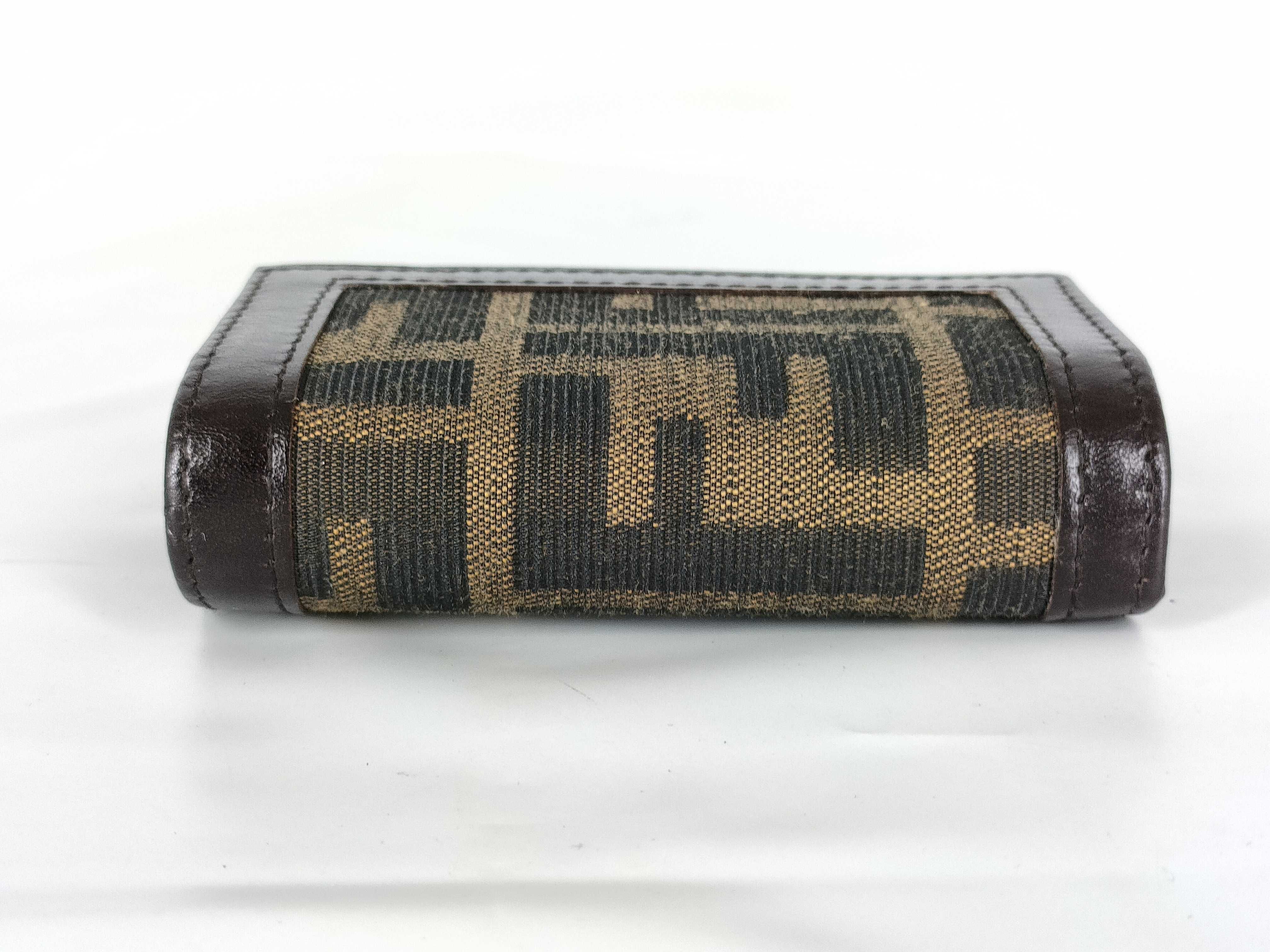 【水曜終了】(10700_0076)FENDI ズッカ柄 ズッカ キーケース6連 キーケース・キーホルダー