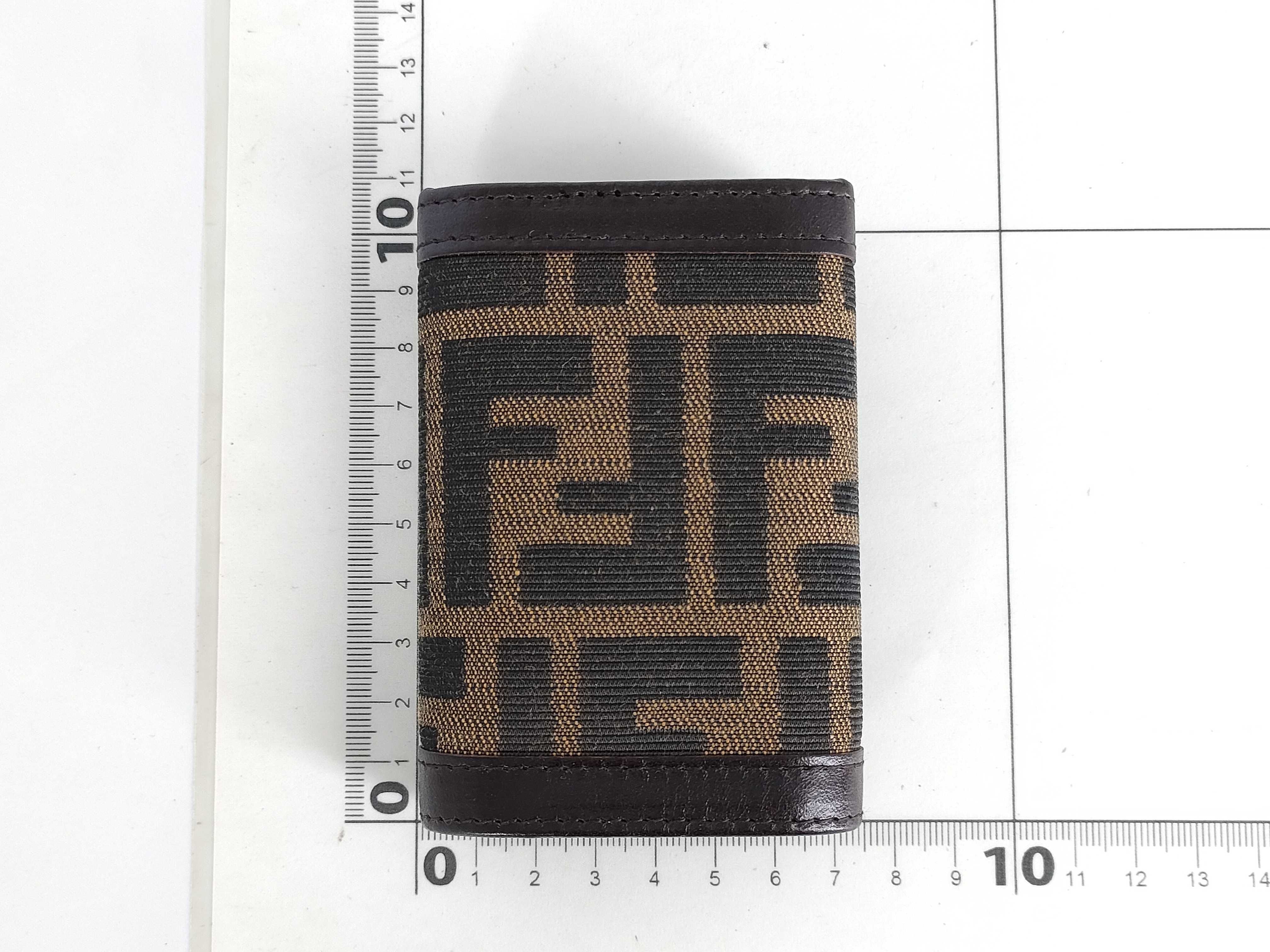 【水曜終了】(10700_0076)FENDI ズッカ柄 ズッカ キーケース6連 キーケース・キーホルダー